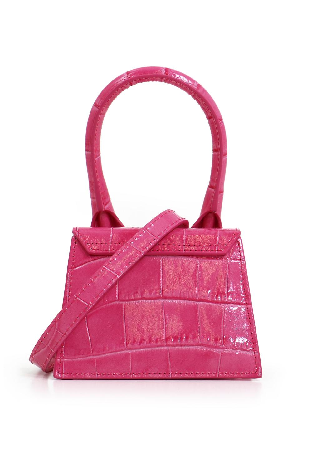 Jacquemus Le Chiquito Leather Mini Bag in Pink - Lyst