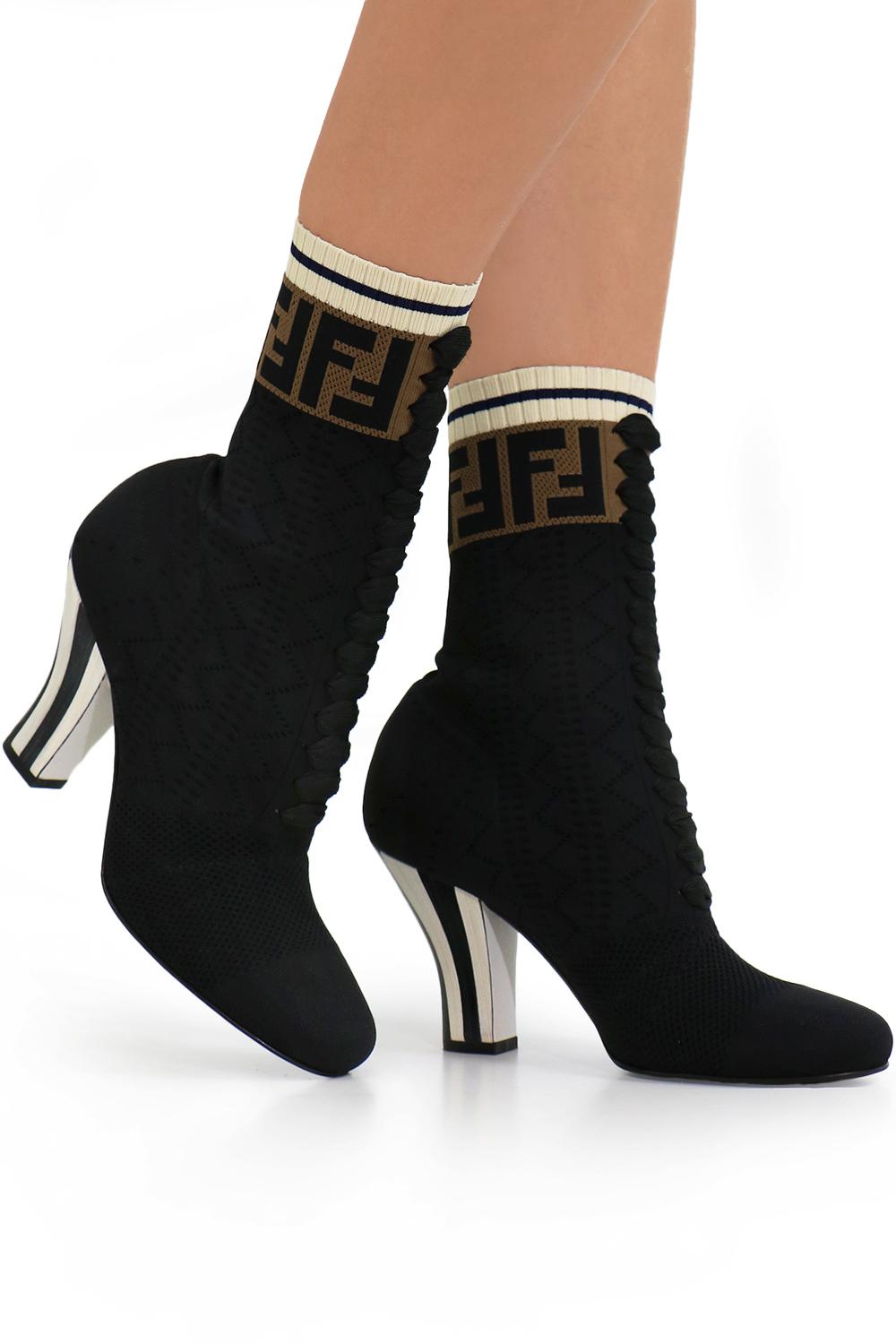 fendi high heel boots