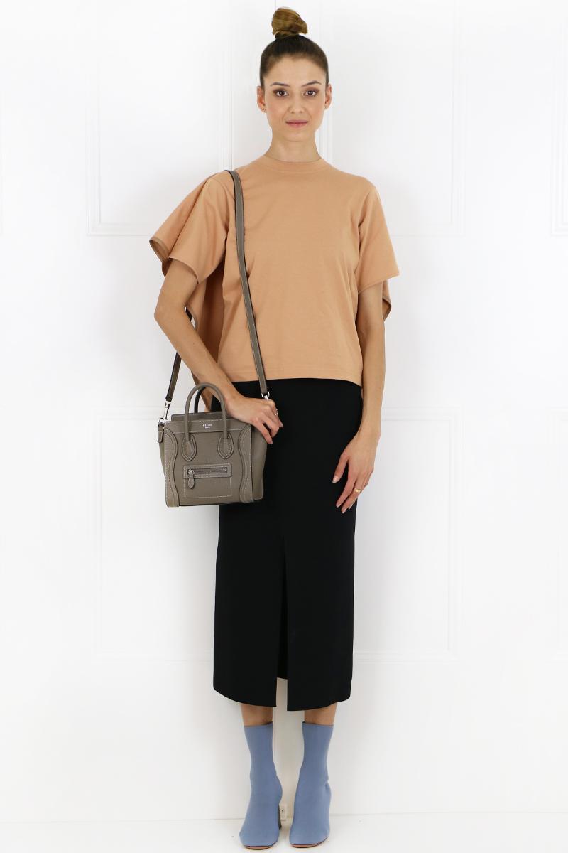 celine nano luggage taupe