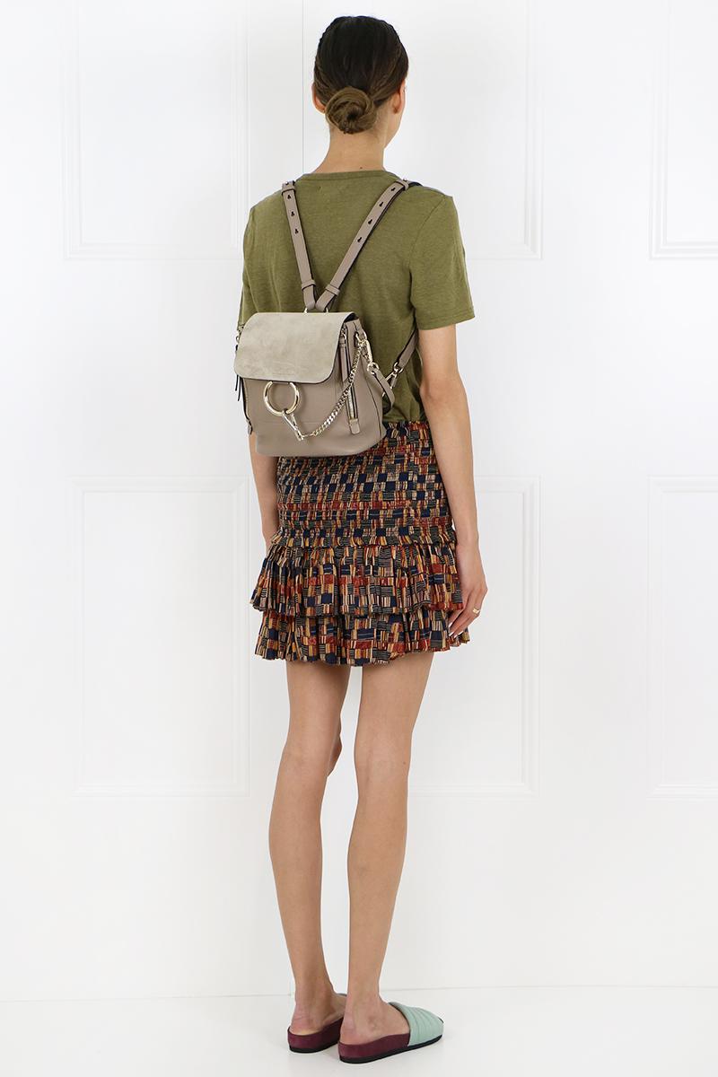 chloe faye backpack motty grey