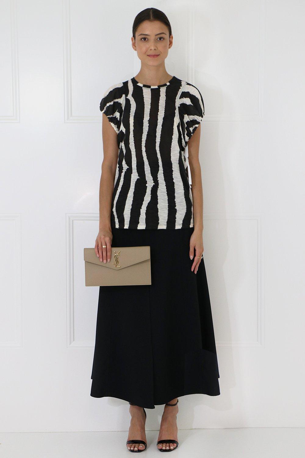 ysl black uptown pouch