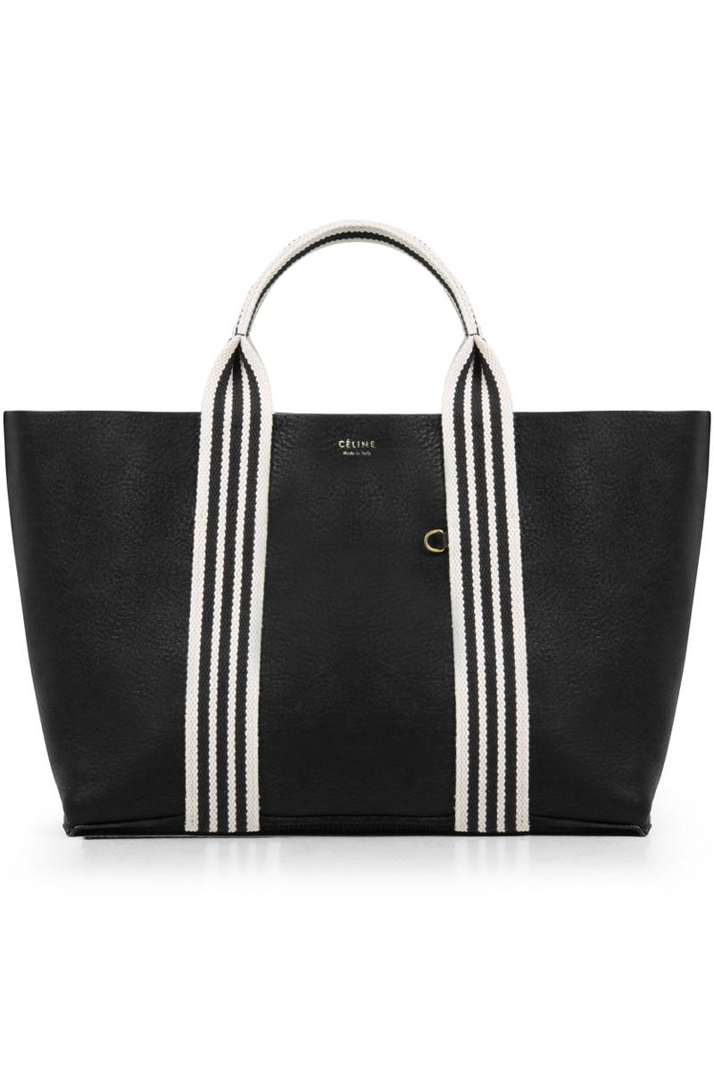 celine cabas black