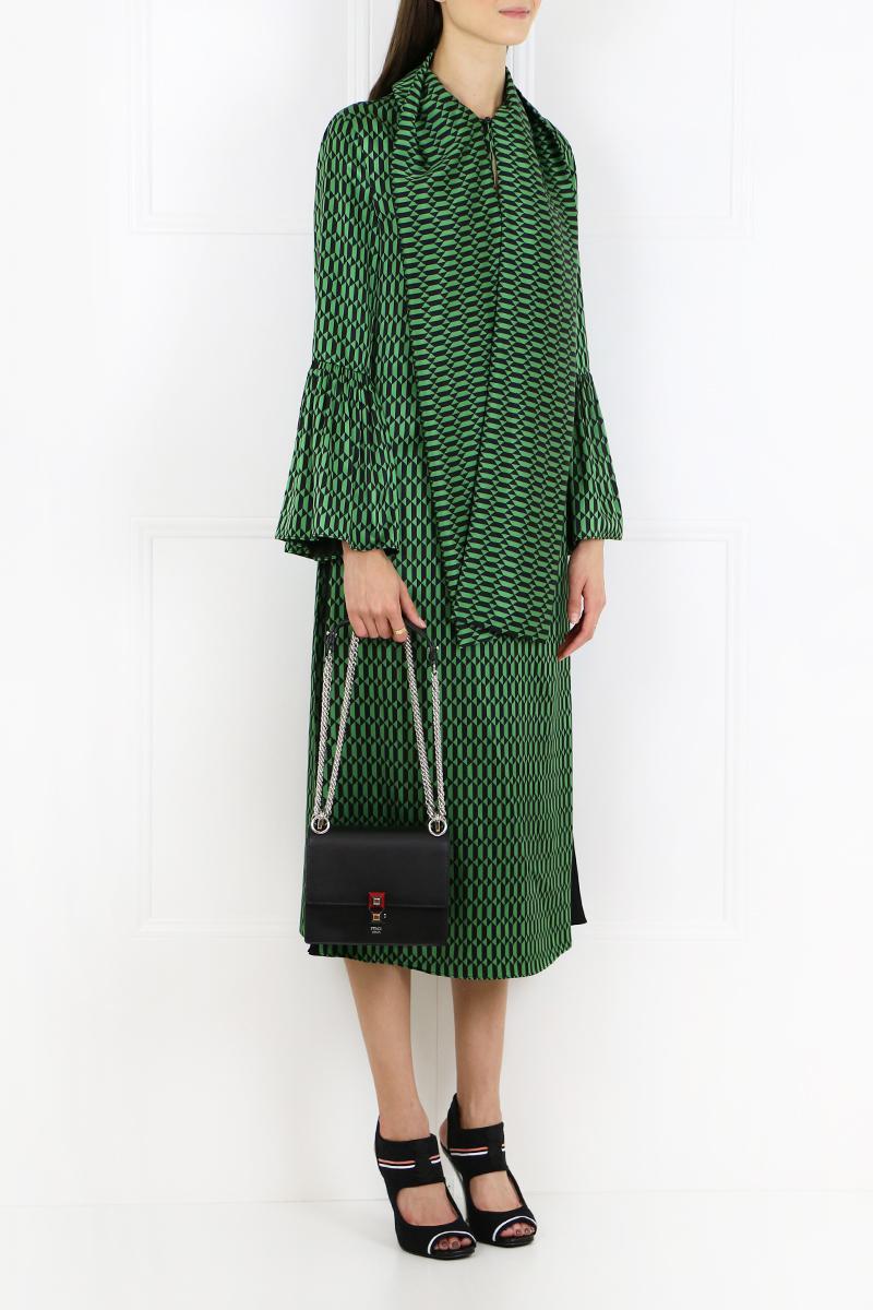 fendi green dress