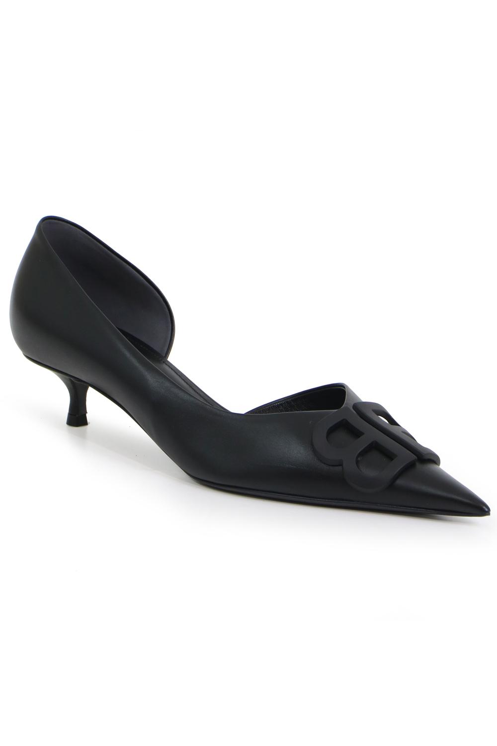 balenciaga bb patent leather pumps