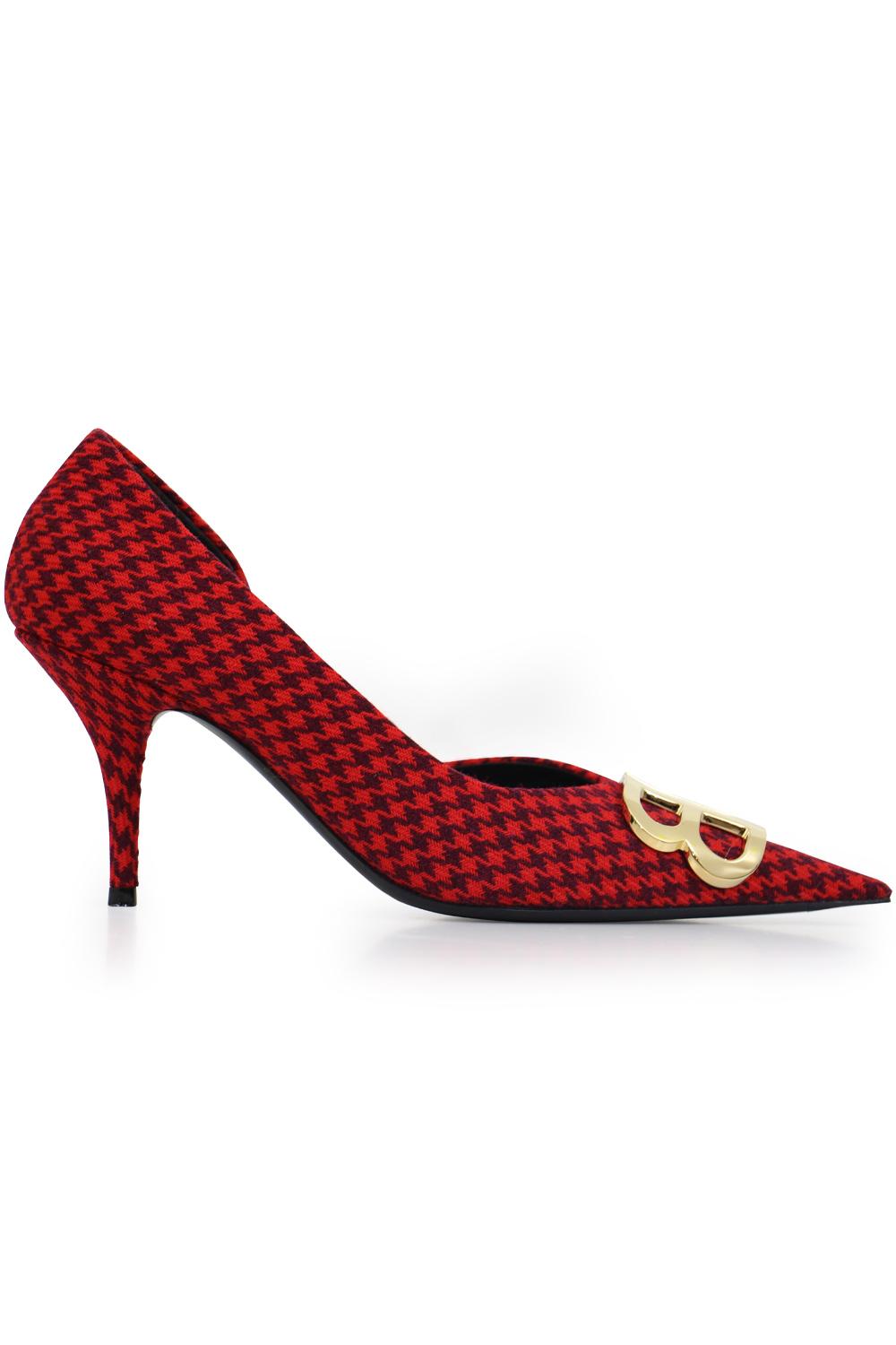 hounds tooth pumps
