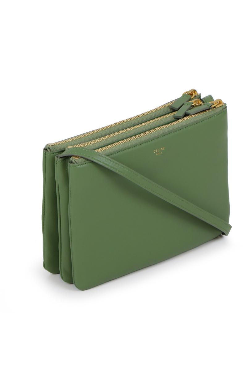 Celine Olive Green Handbag The Best Of 2018 Céline Edge Medium Olive Green Leather Tote Tradesy