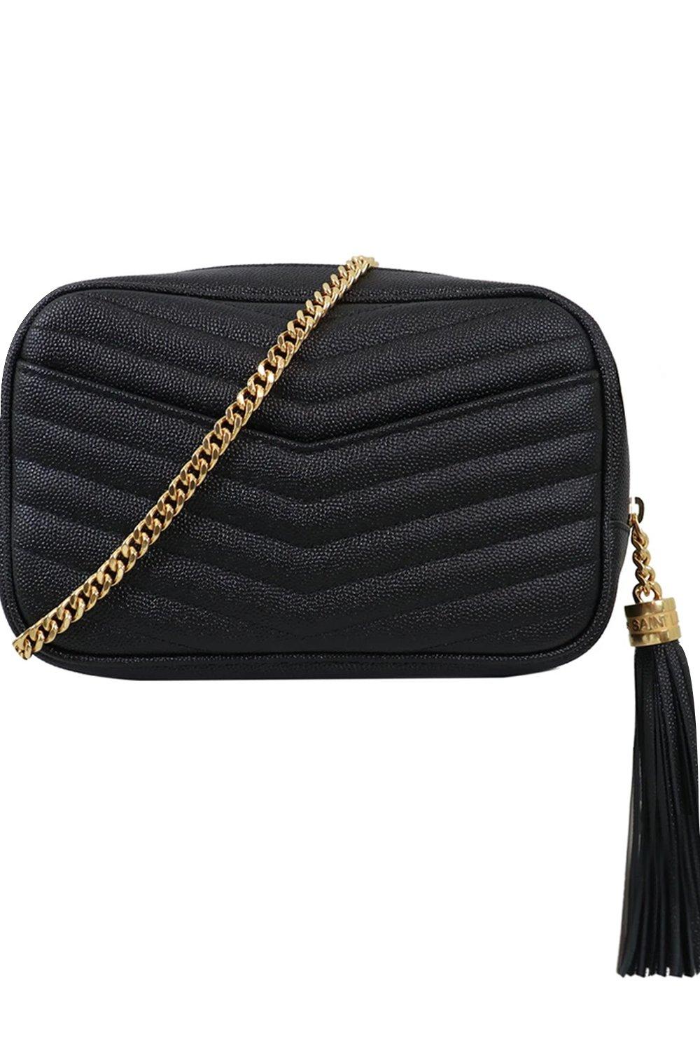 lou camera bag in bolero patent leather