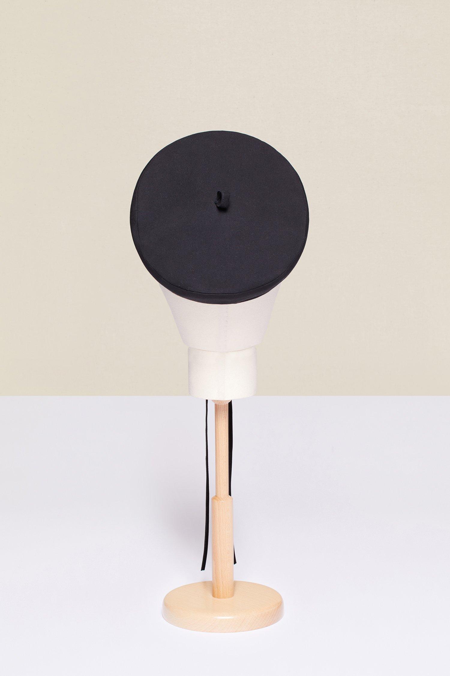 Patou Cotton Sailor Hat in Black | Lyst
