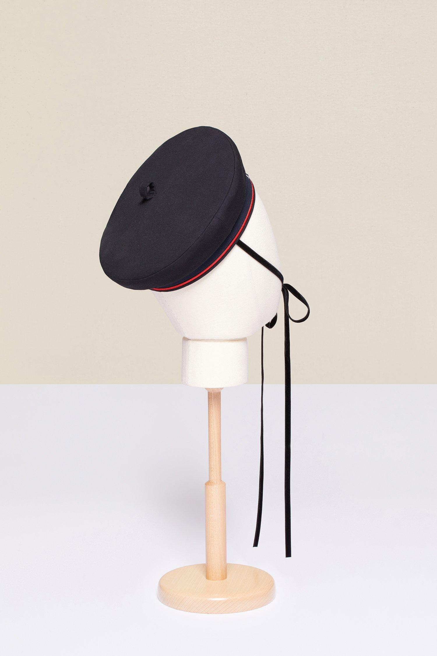 Patou Cotton Sailor Hat in Black | Lyst
