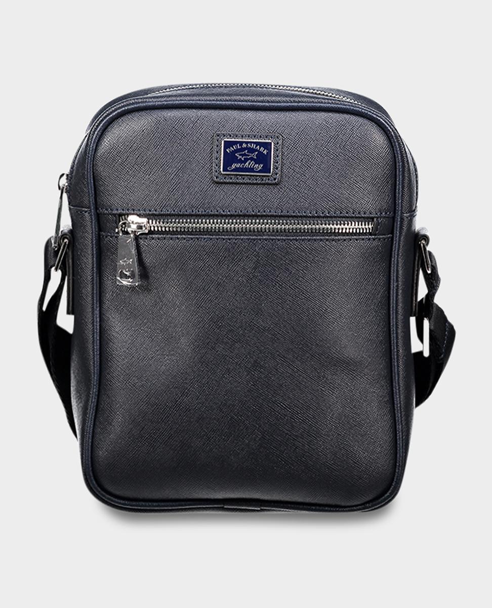 Valise en tissu recyclé avec détails en cuir Paul & Shark pour homme en coloris Bleu Homme Sacs Sacs de voyage et valises 