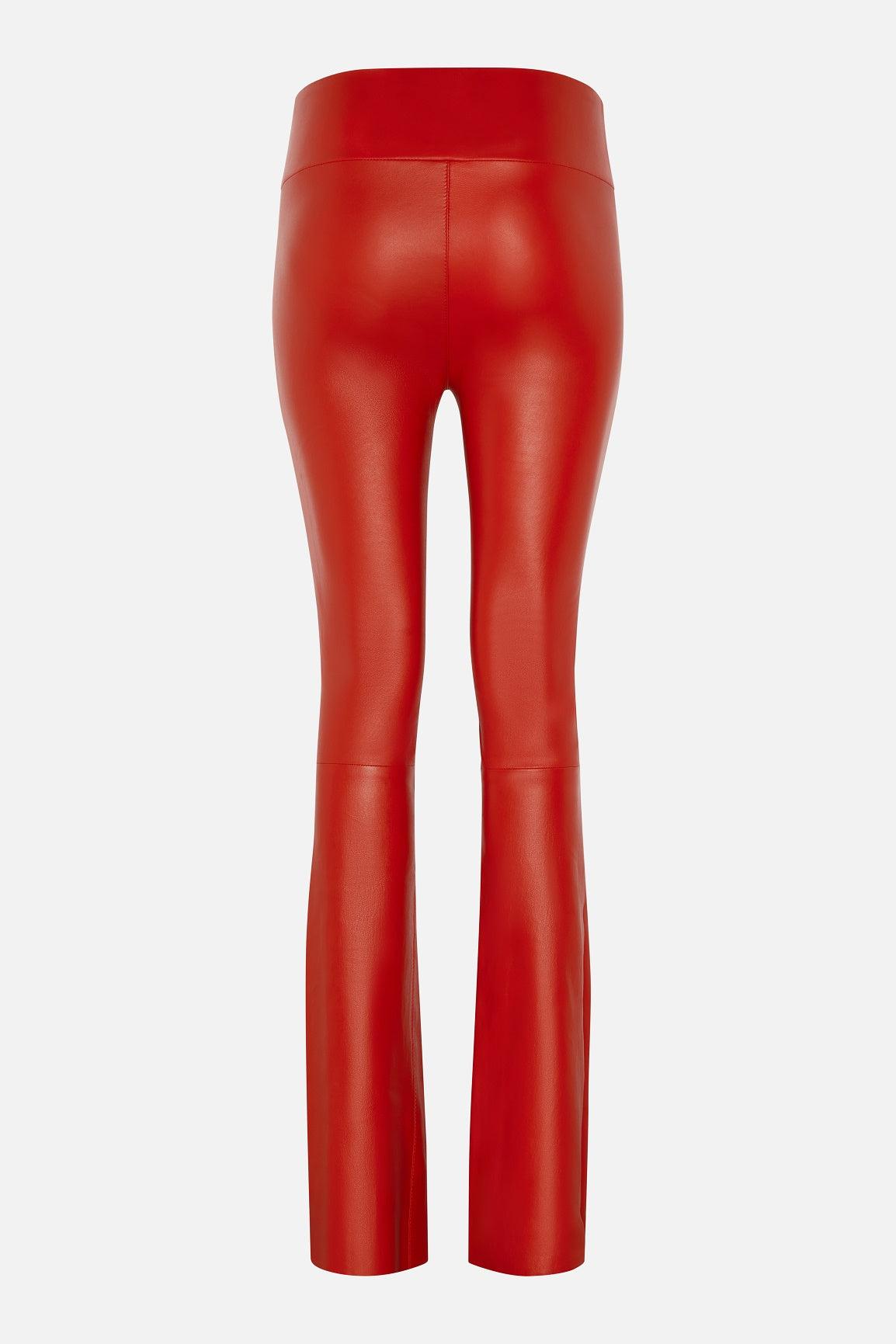 Sylvie Schimmel Sexy Leather Trousers 