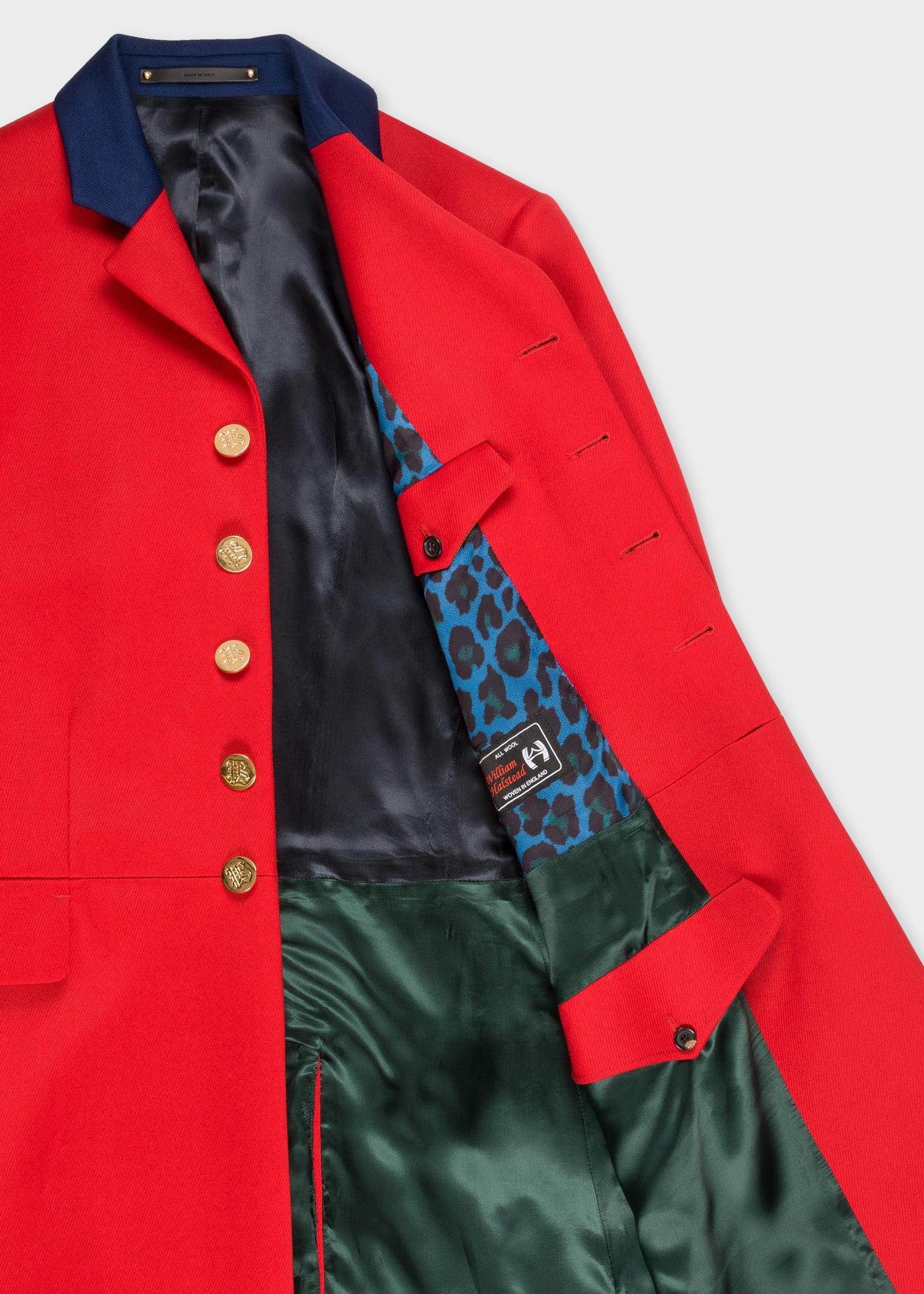 paul smith red coat