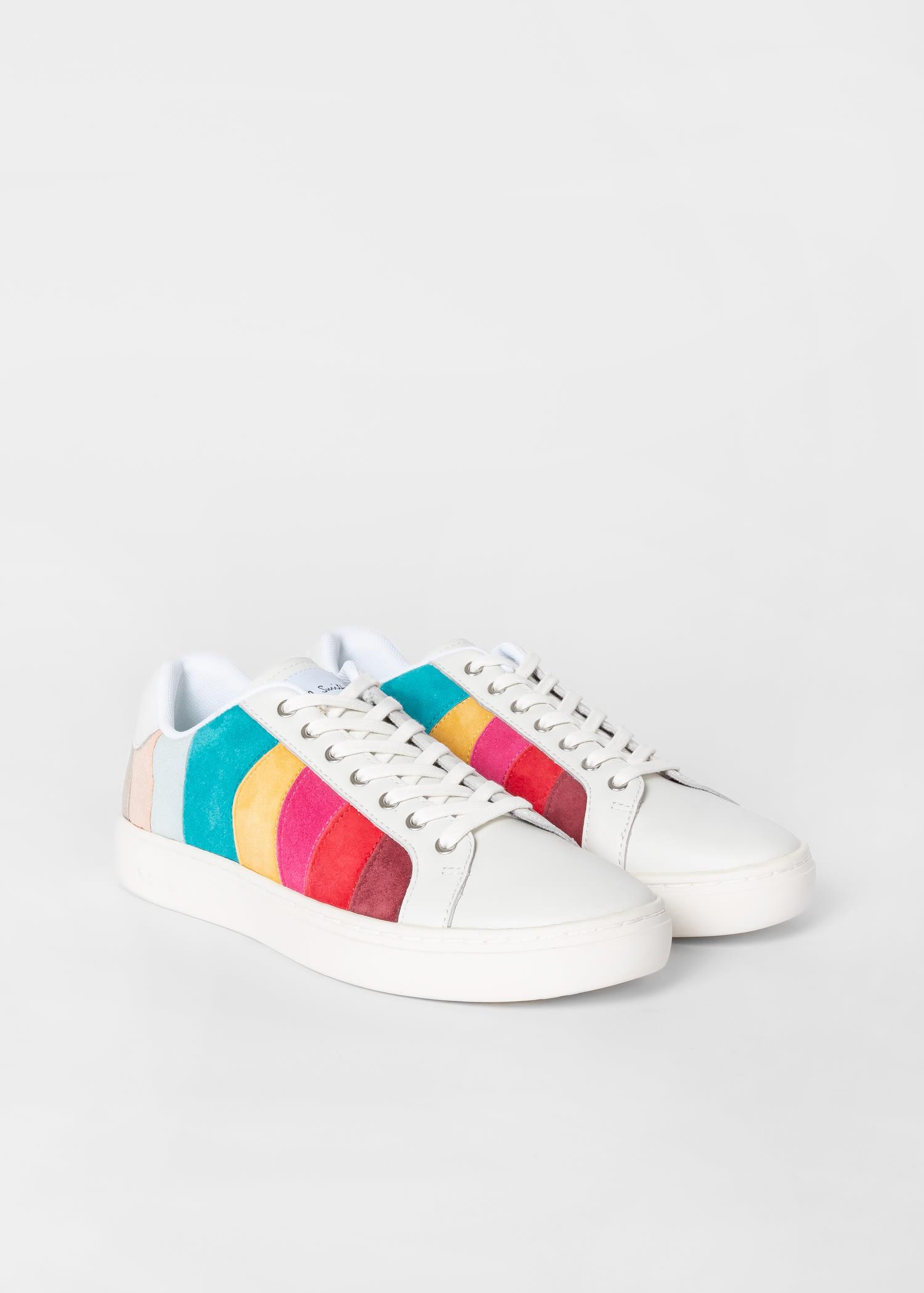 Paul Smith Swirl Leather 'lapin' Trainers - Lyst