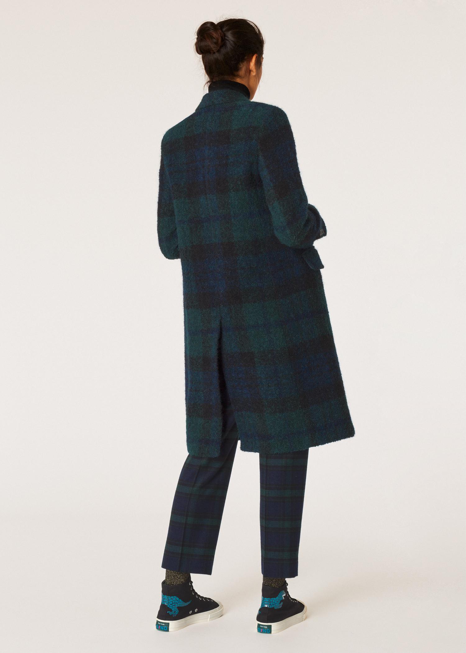 blackwatch plaid coat