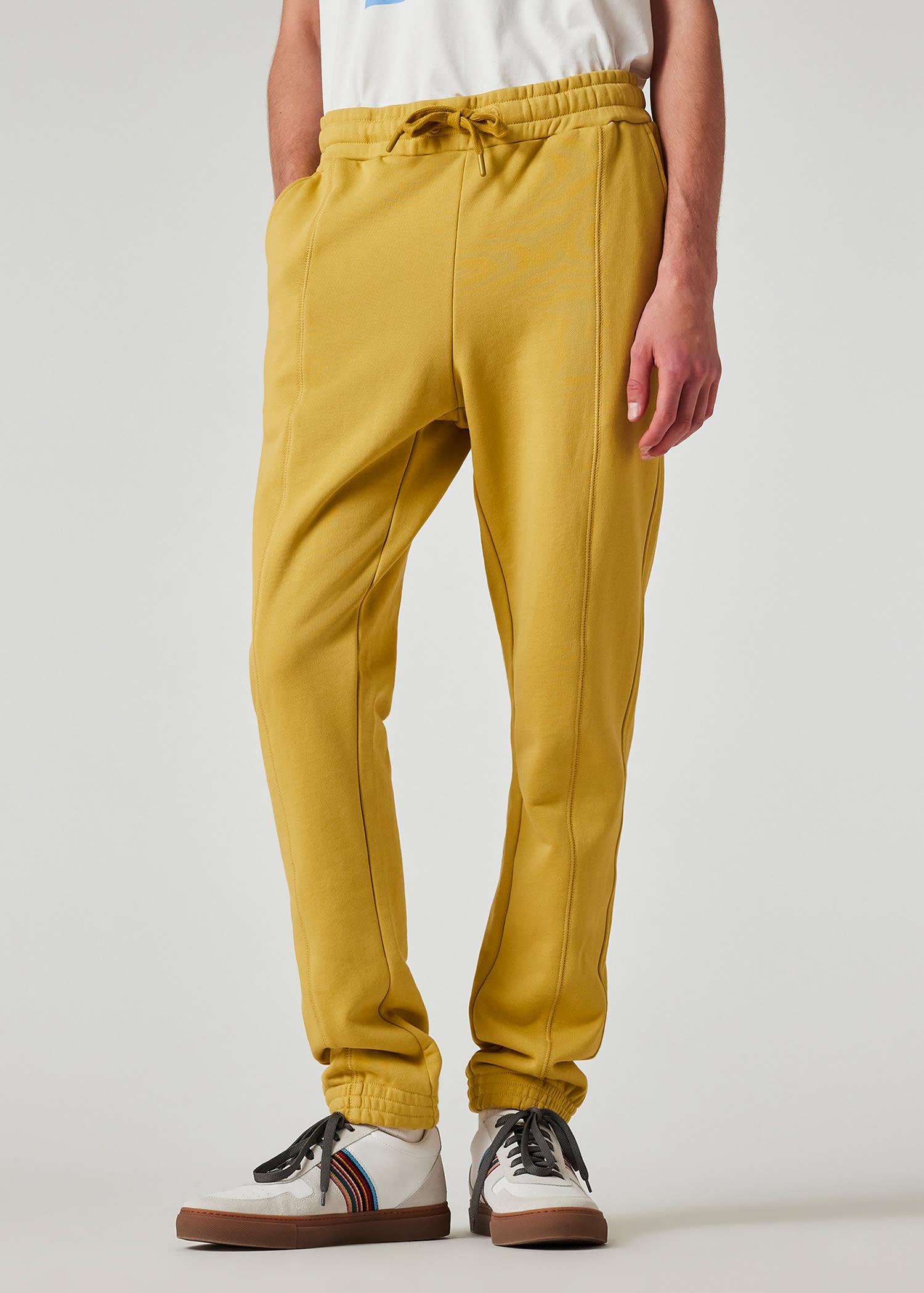 Paul Smith Happy Embroidery Sweatpants in Yellow for Men Lyst UK