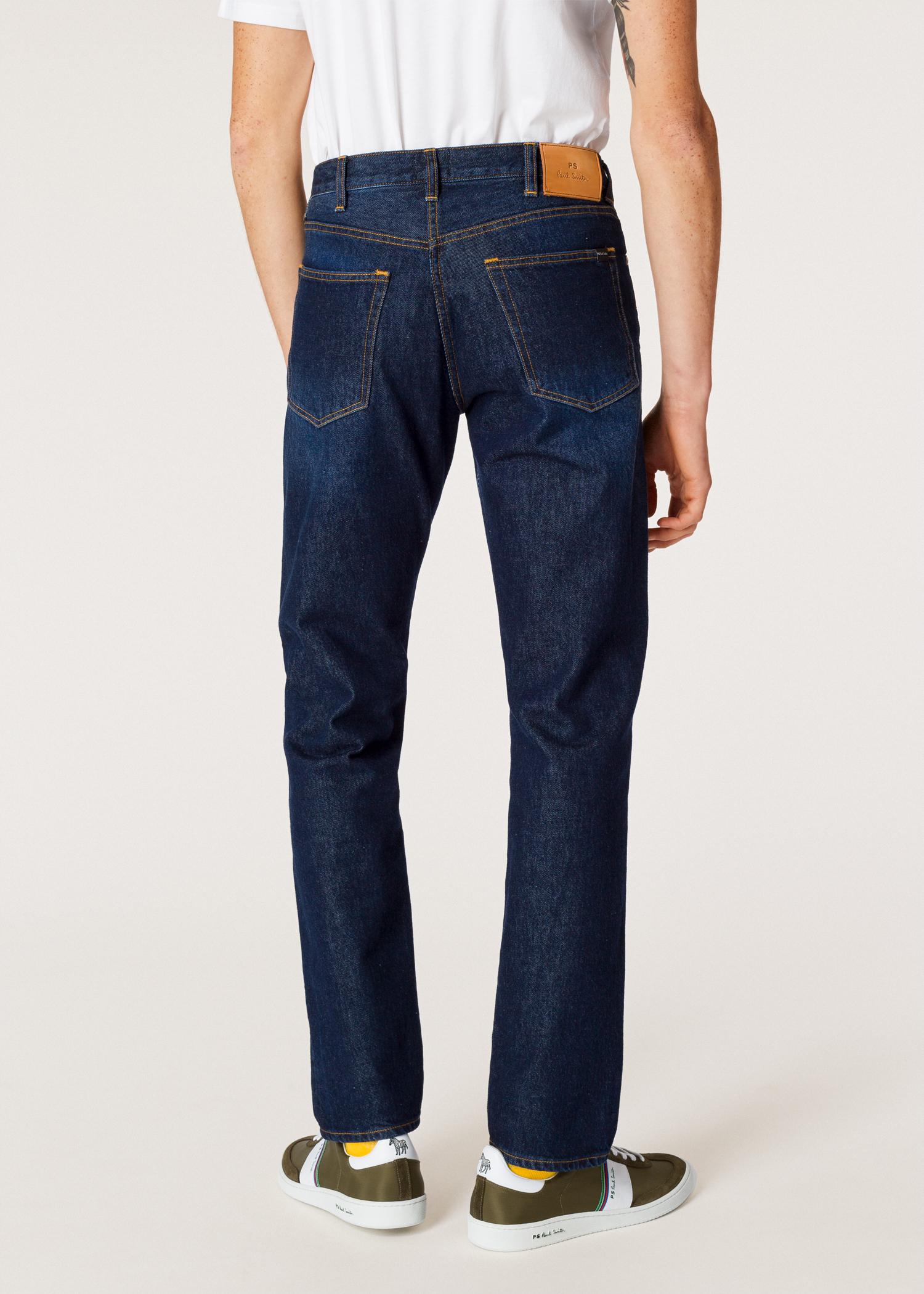 Paul Smith Classicfit Darkwash Salt & Pepper' Denim Jeans in Blue for Men Lyst