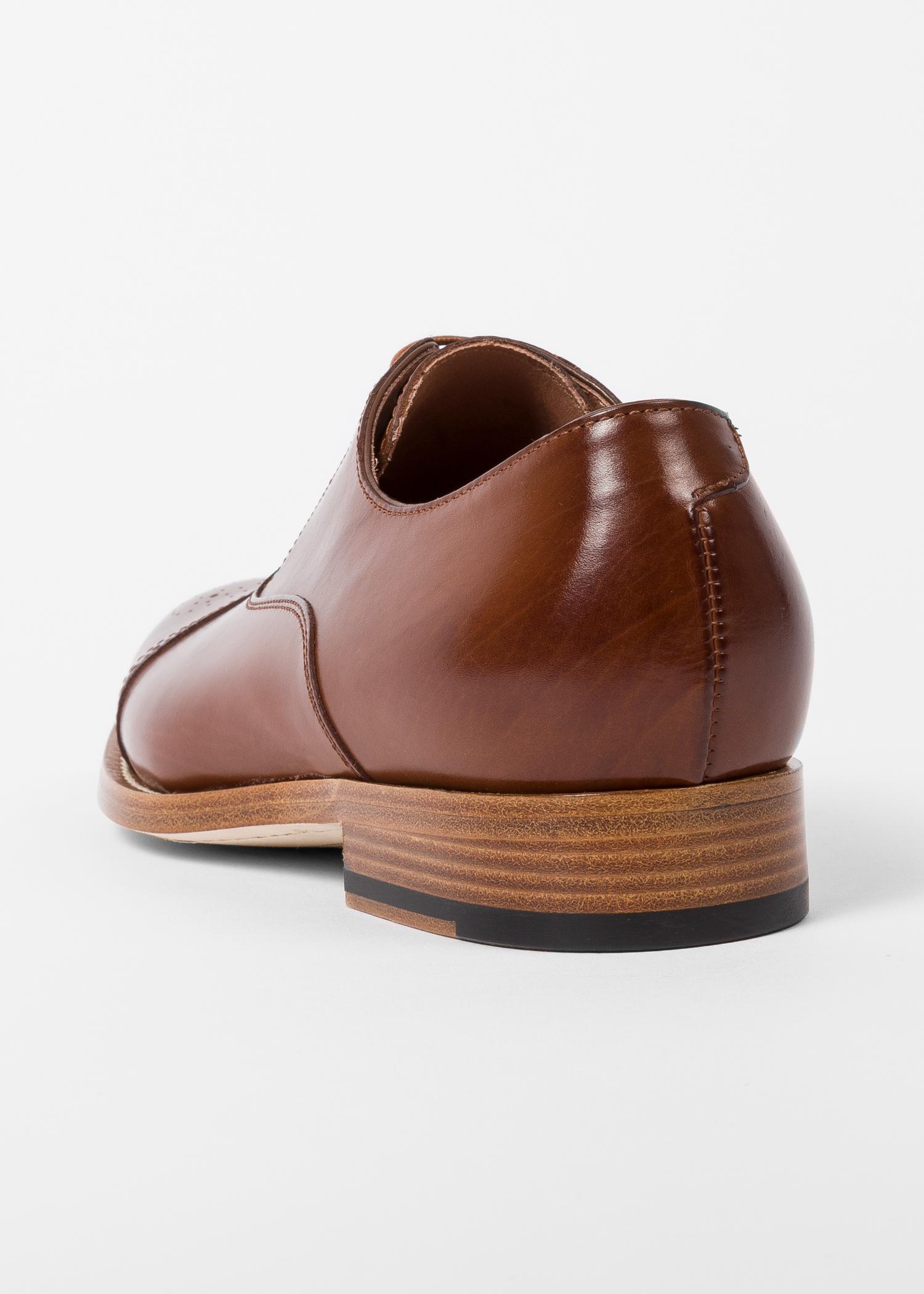 bertie tan brogues