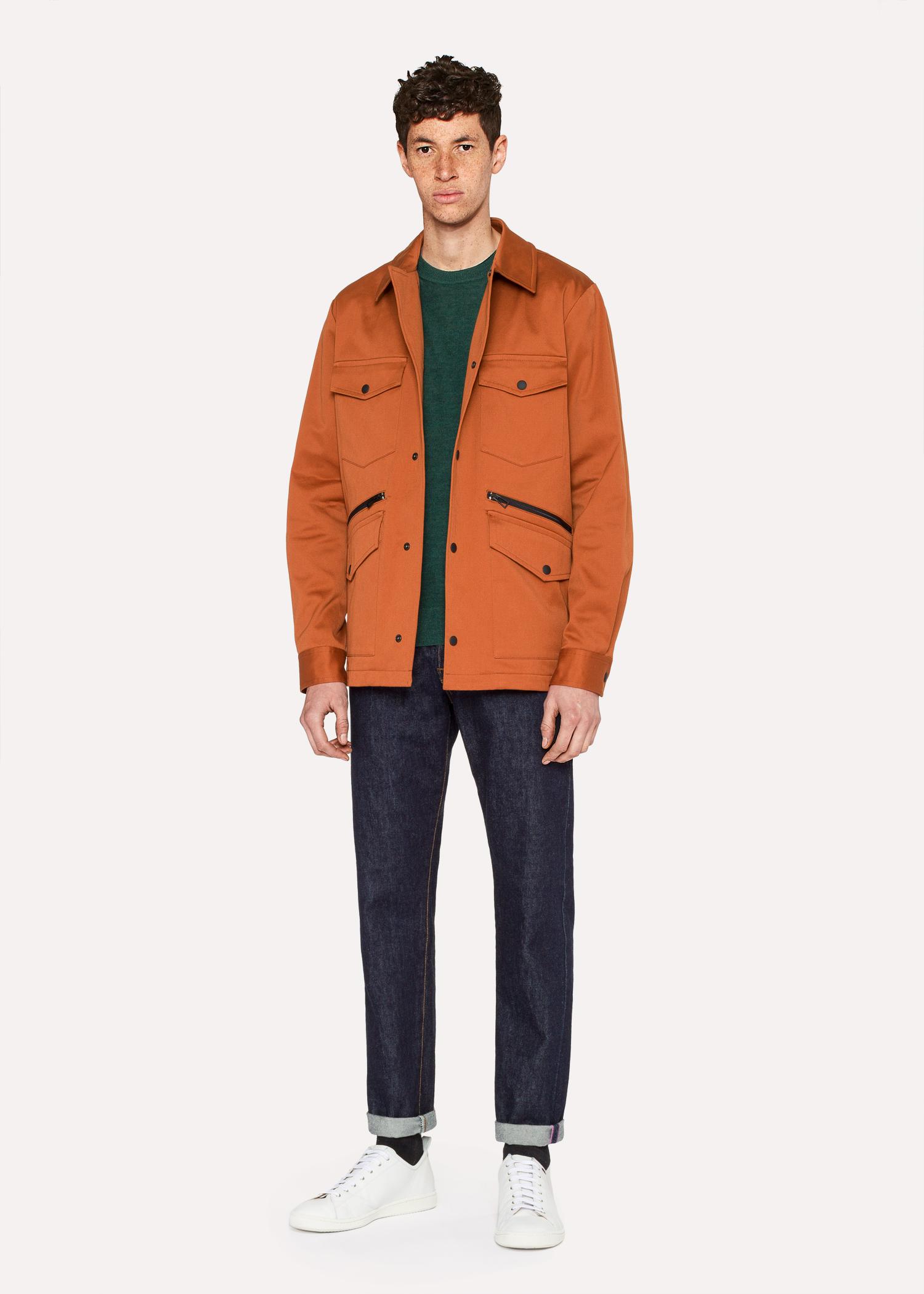 paul smith orange jacket