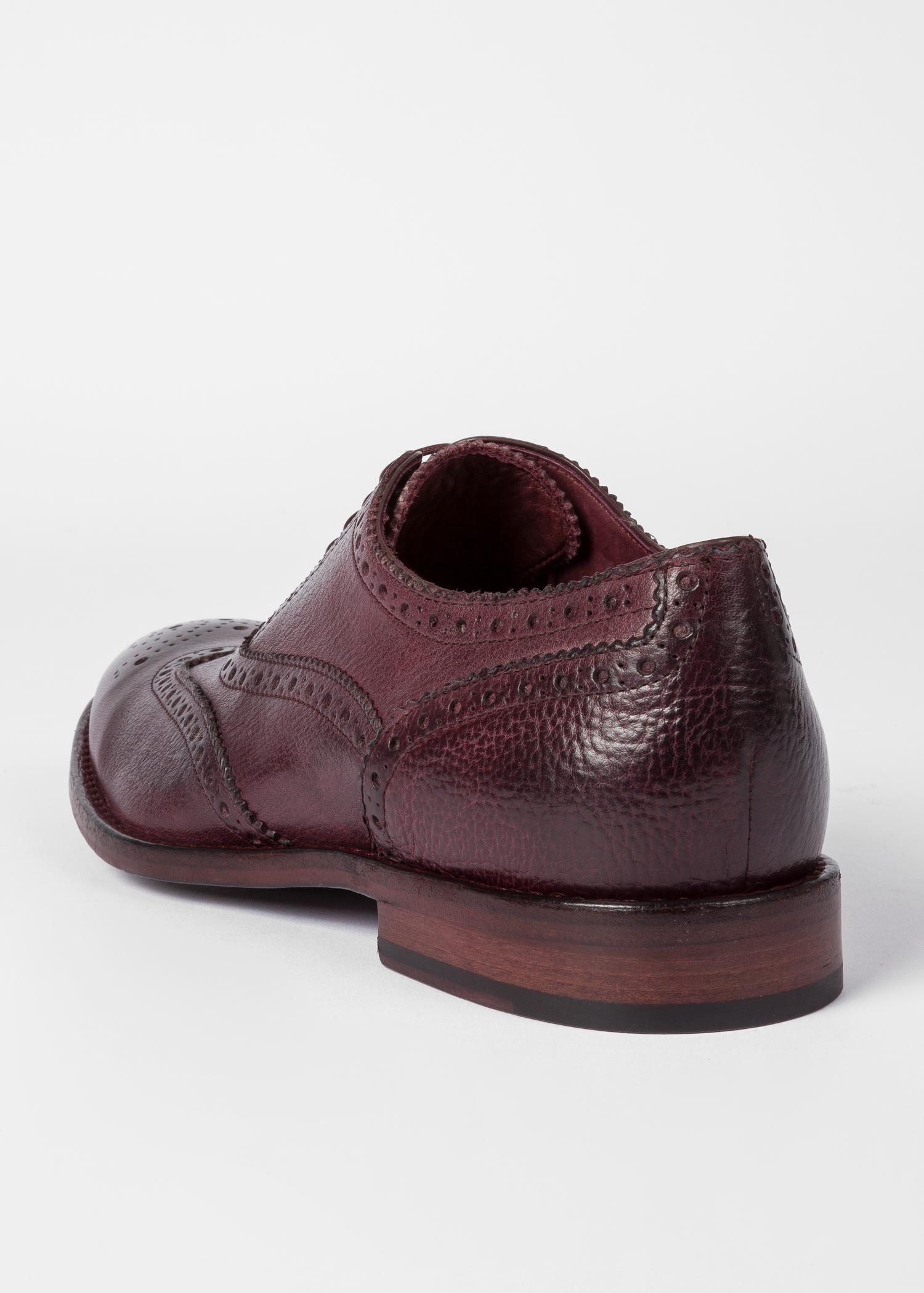 paul smith purple shoes