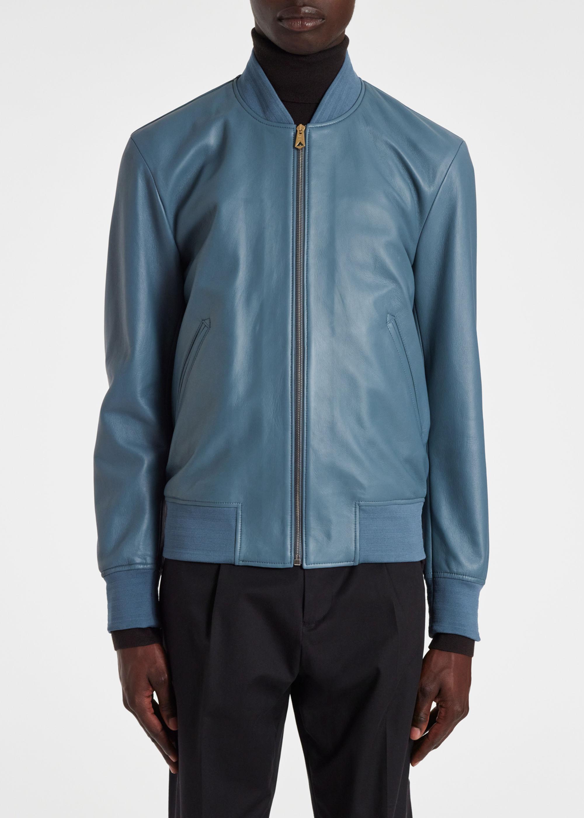 Paul smith 2025 leather bomber