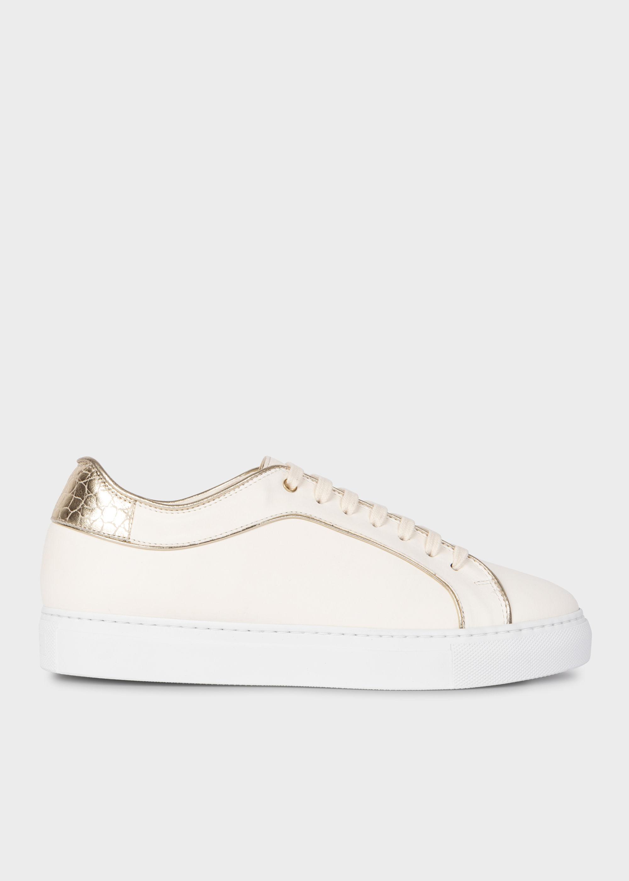 Off White Eco Leather basso Trainers