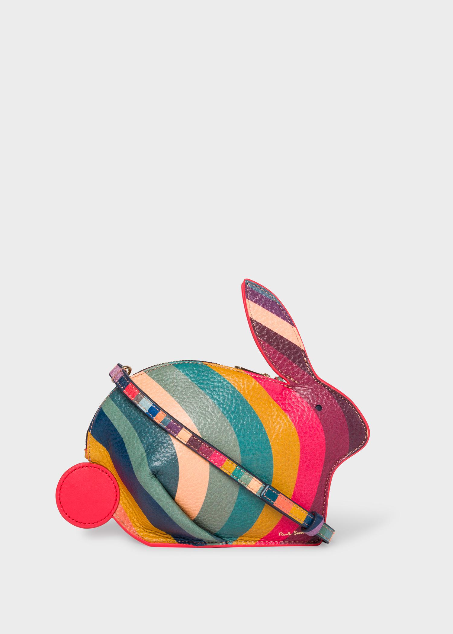 Paul Smith 'Swirl' Print Leather 'Rabbit' Cross-Body Bag - Lyst