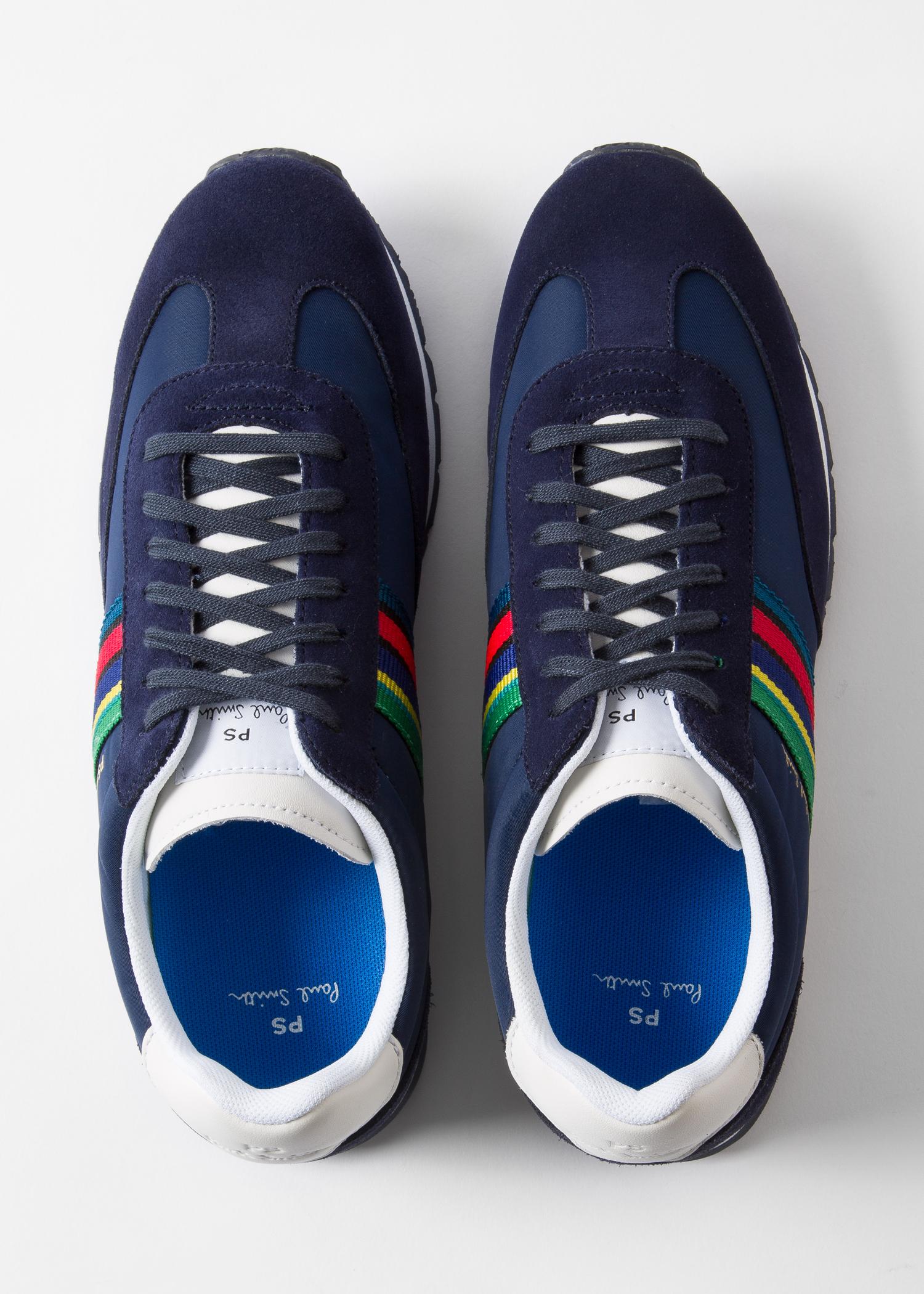 paul smith blue trainers
