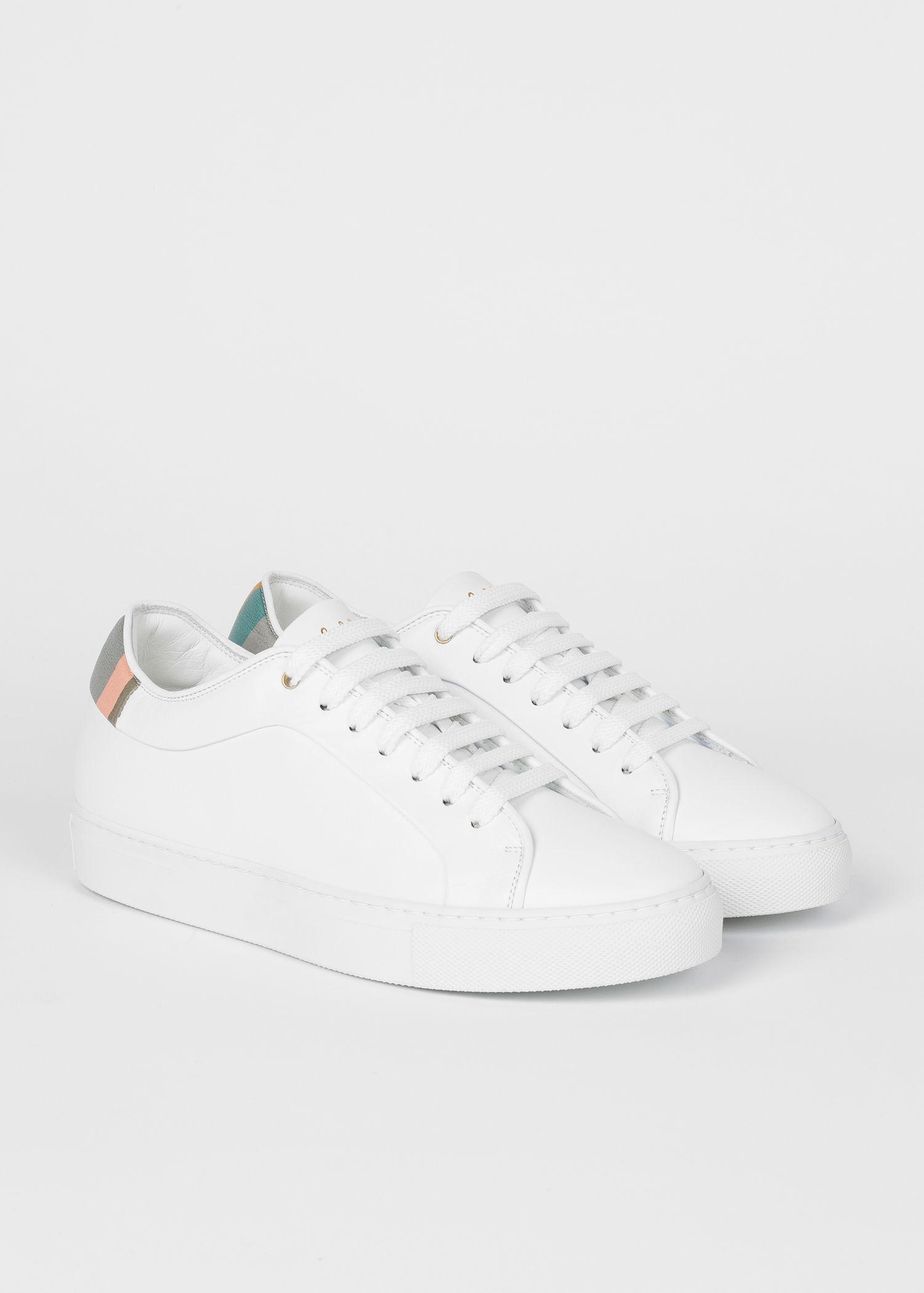 paul smith basso leather sneakers