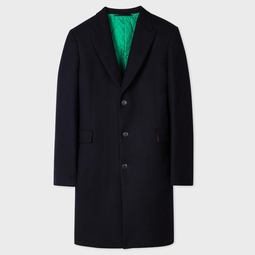 navy epsom coat