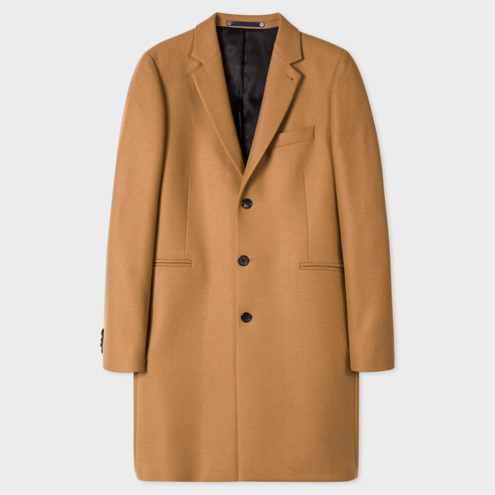 paul smith camel coat