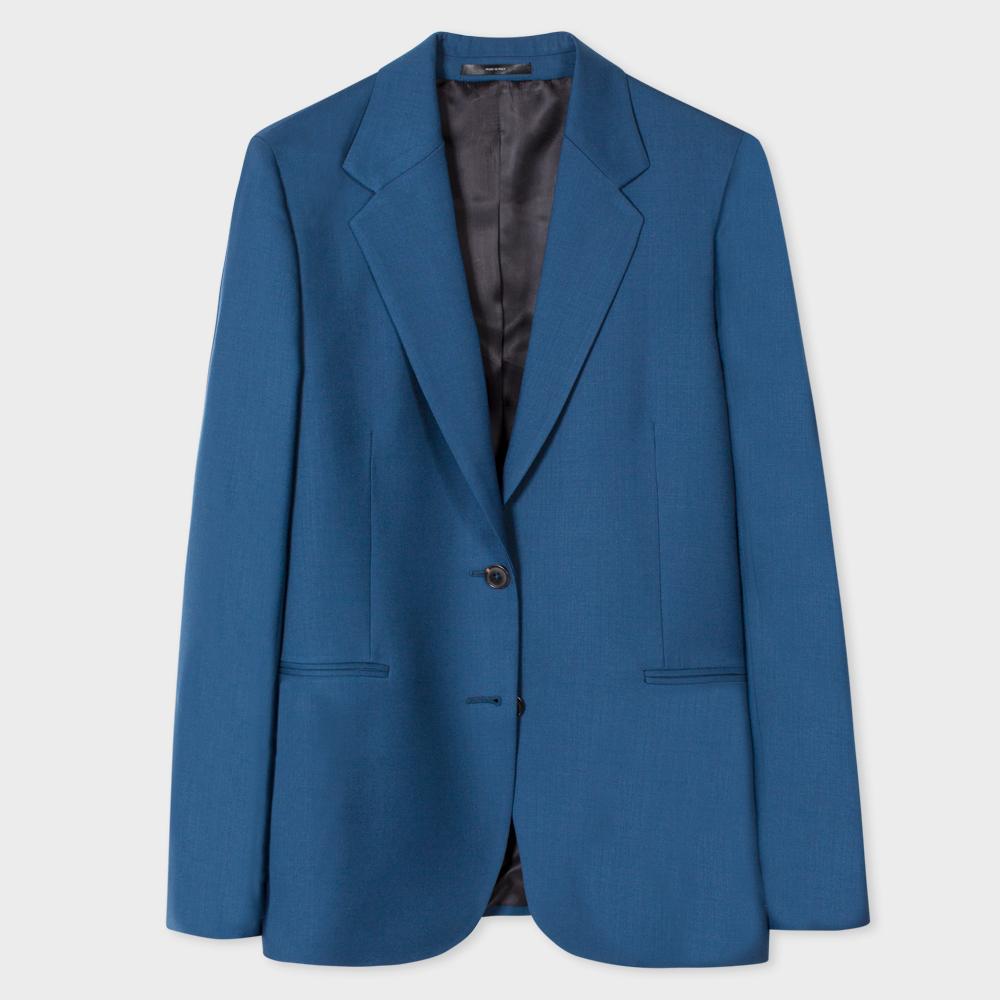 petrol blue blazer
