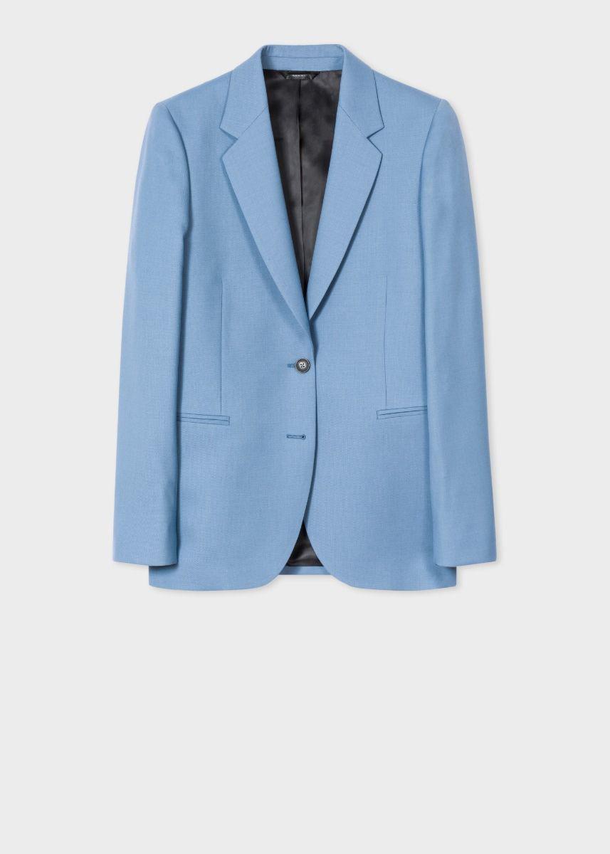 cornflower blue blazer