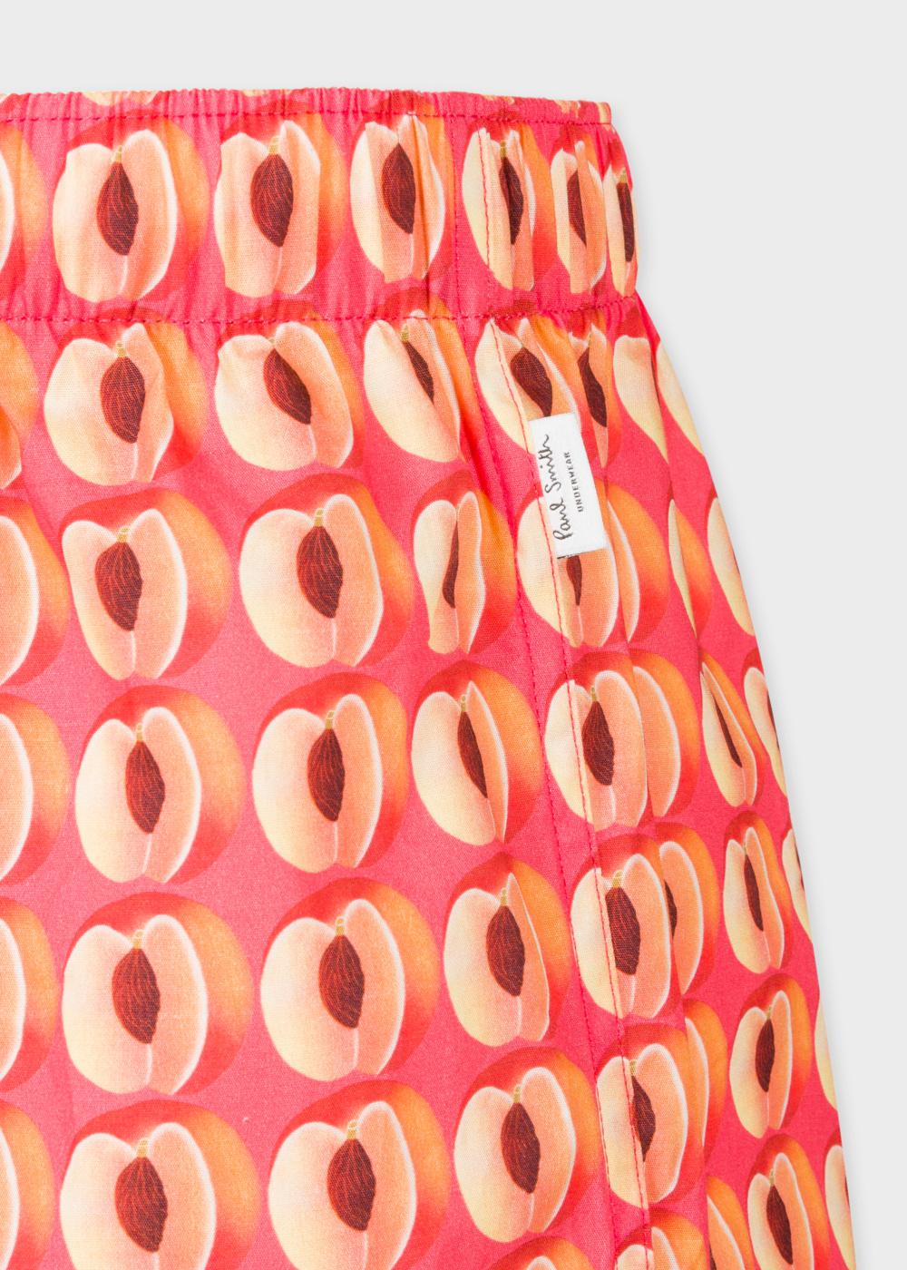 peach boxer shorts