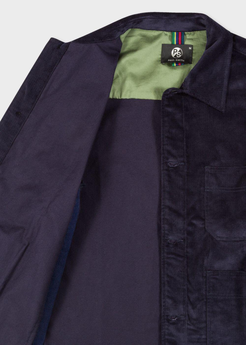 Paul Smith Men's Dark Navy Corduroy Chore Jacket in Blue for Men - Lyst