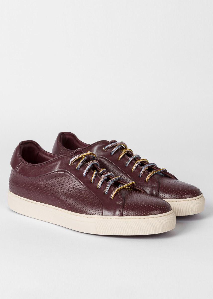 paul smith burgundy shoes