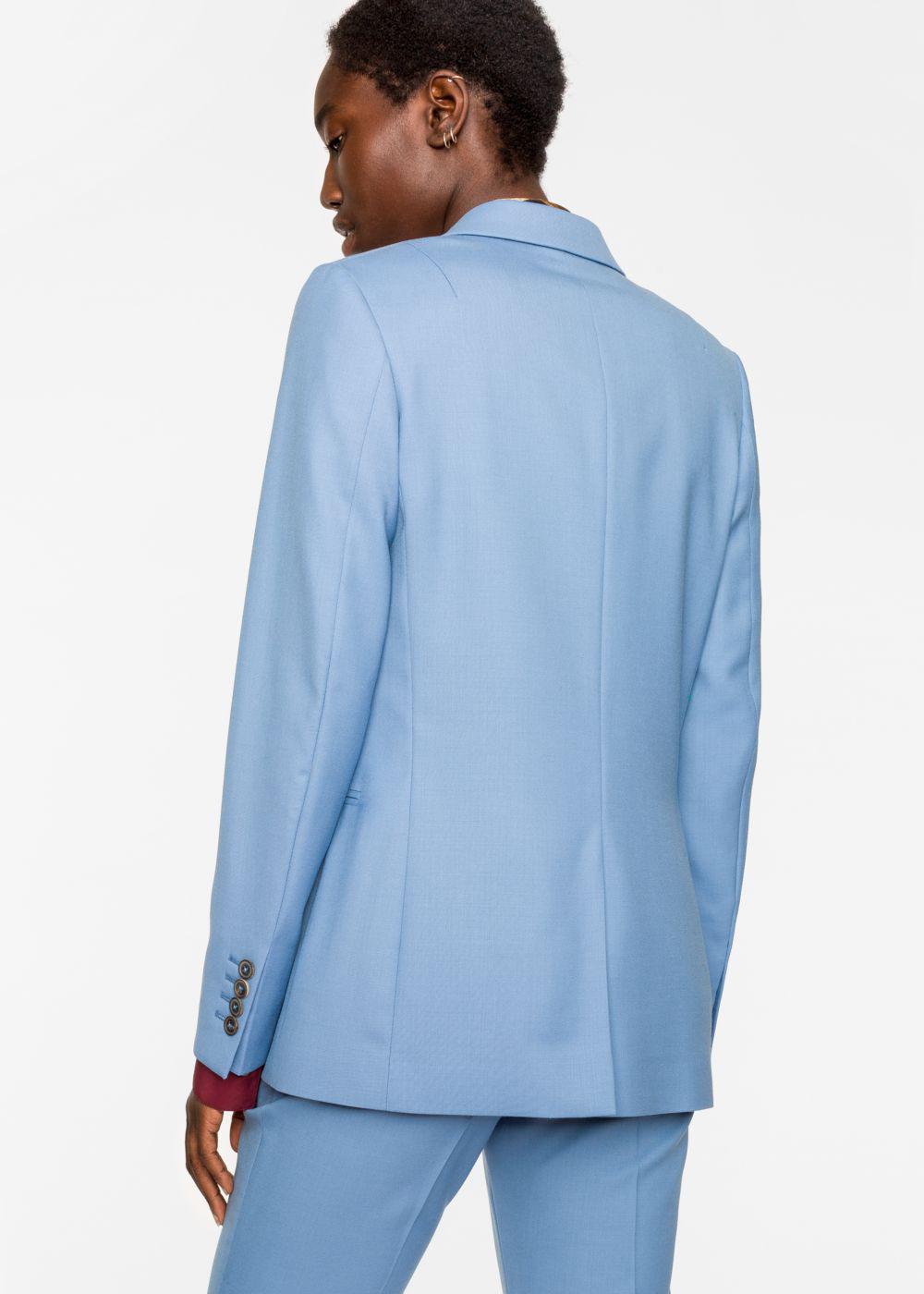 cornflower blue blazer