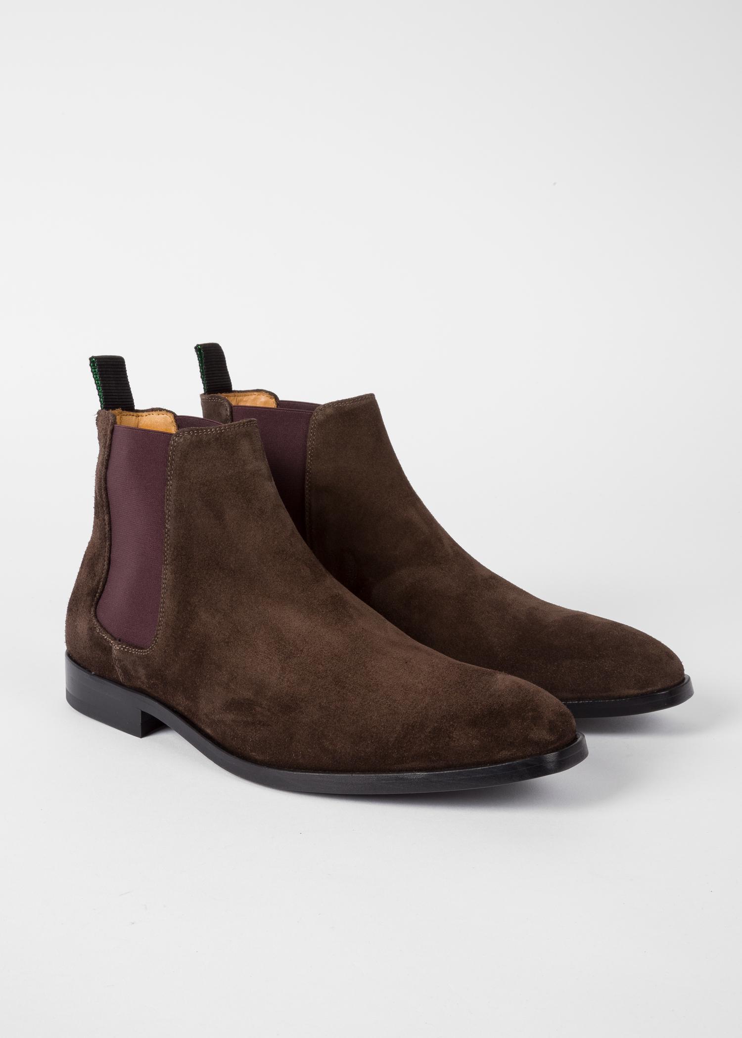 paul smith suede chelsea boots