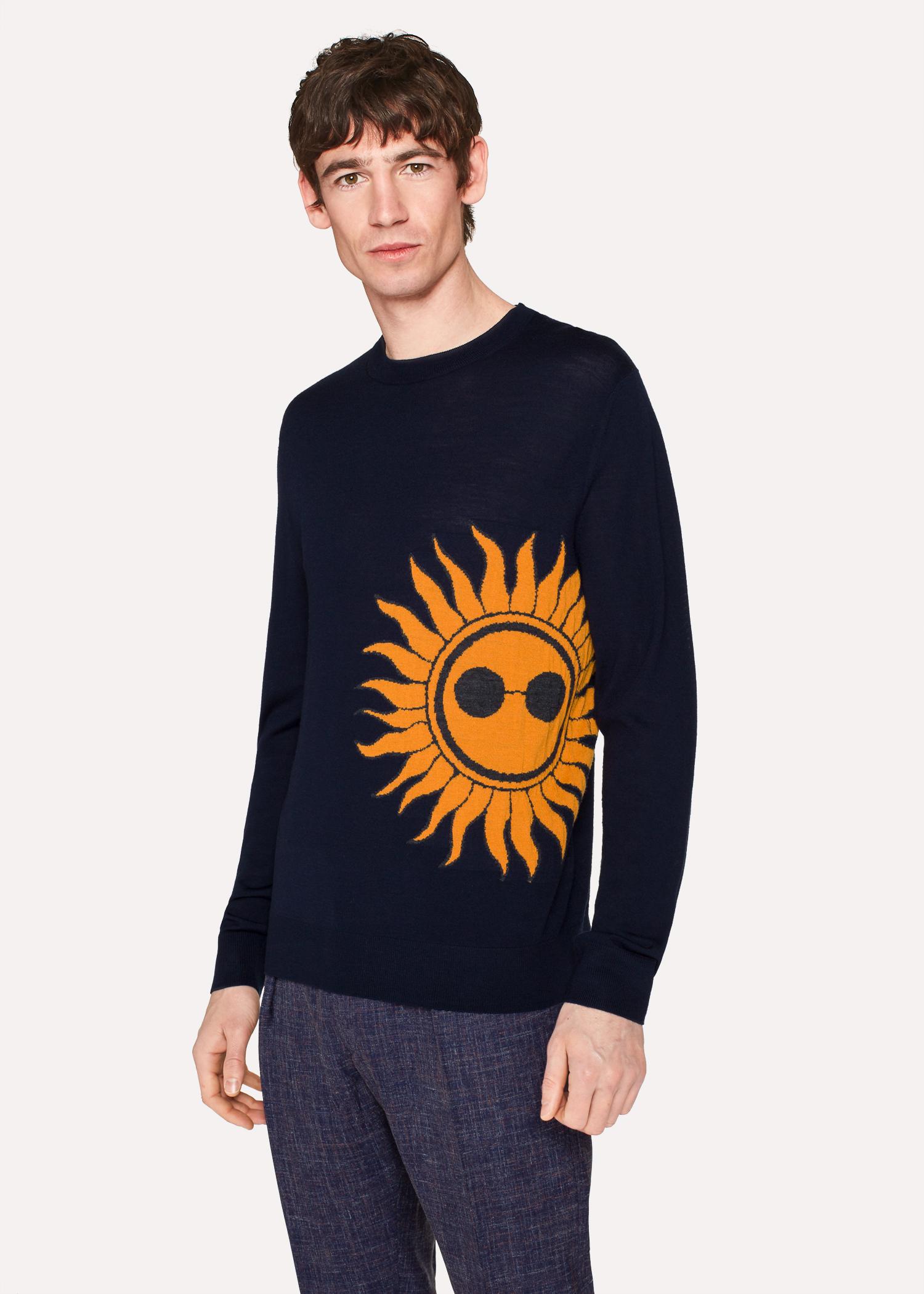 paul smith navy jumper