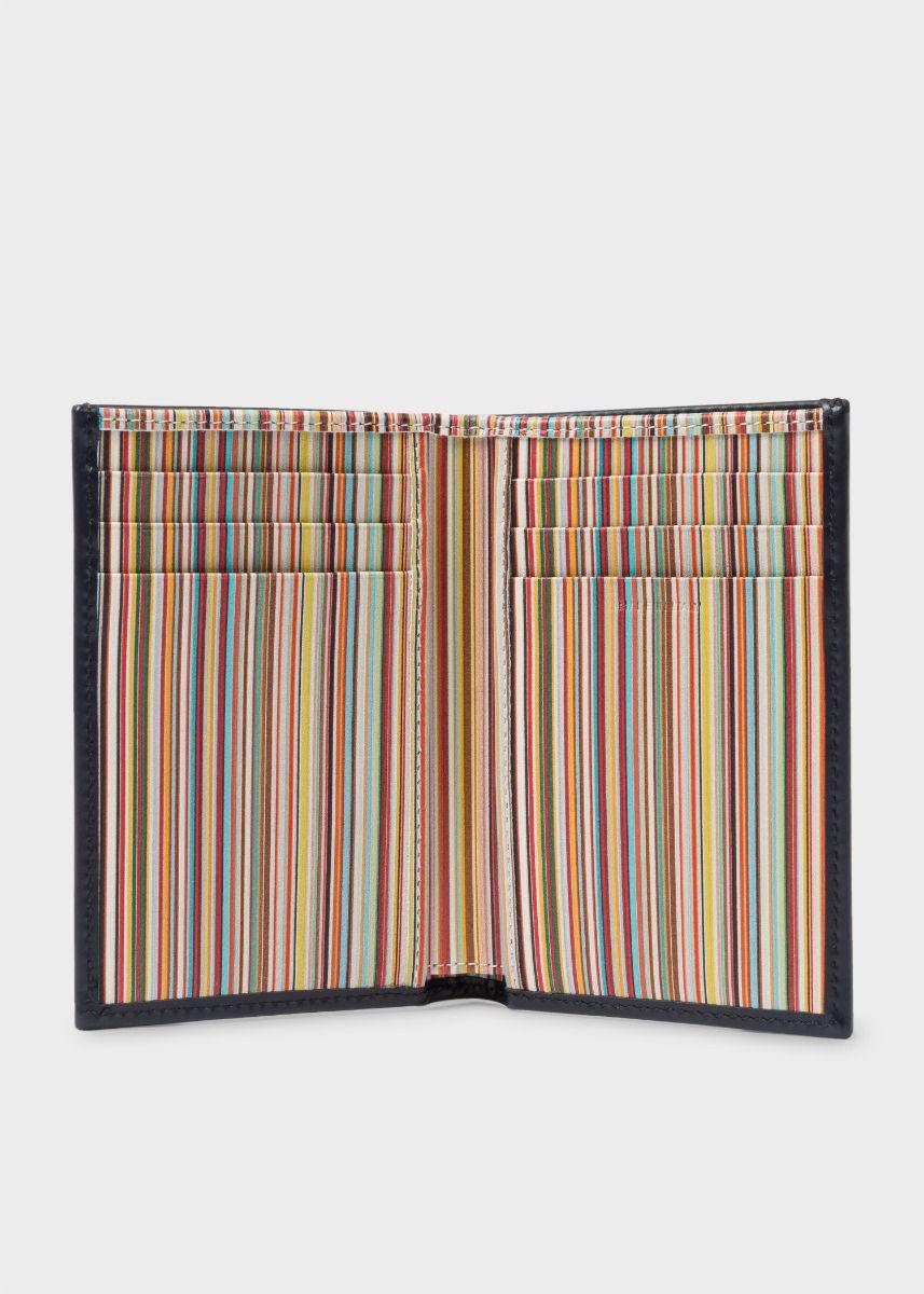 Navy Wallets For Men IUCN Water