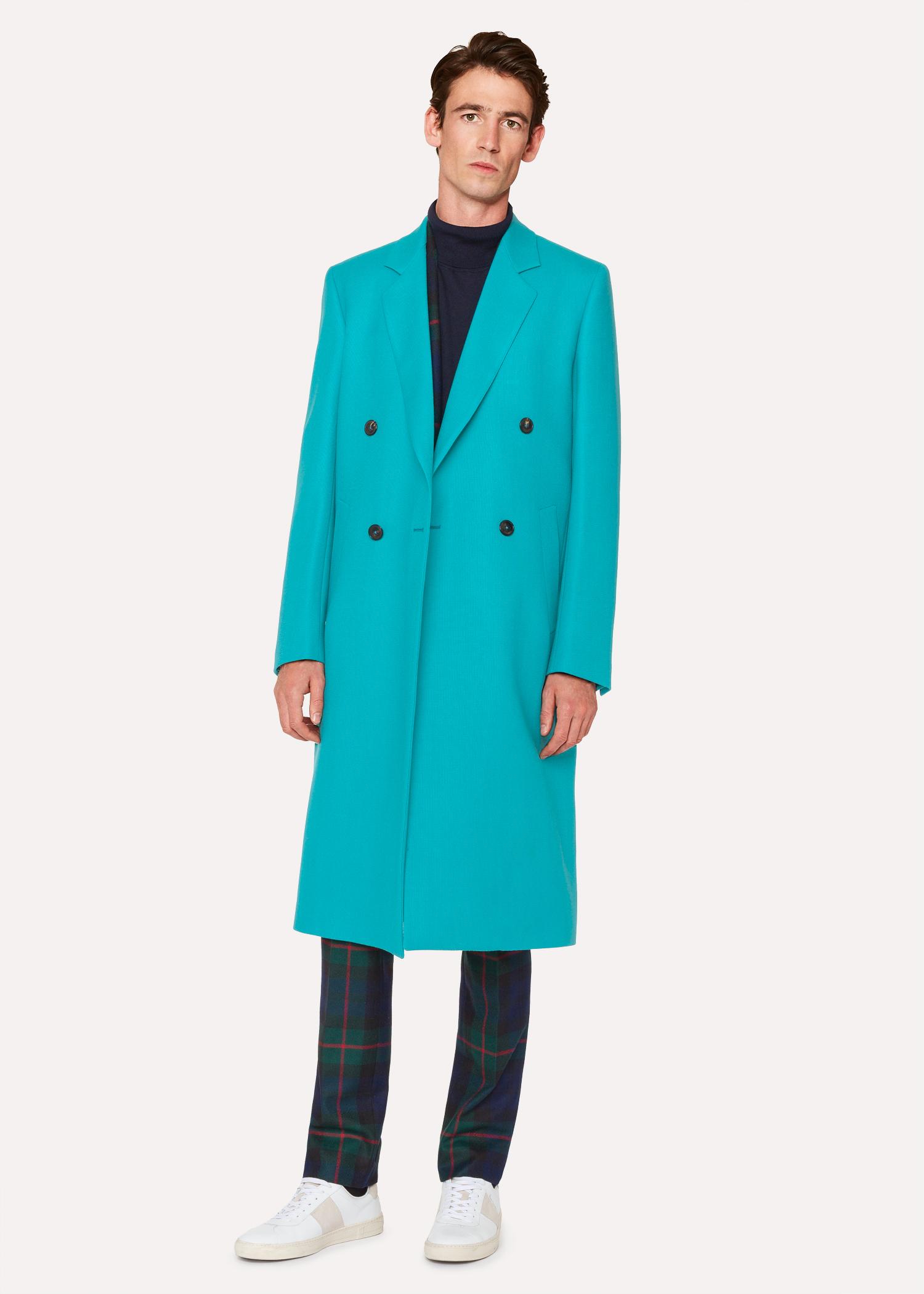 paul smith double breasted coat