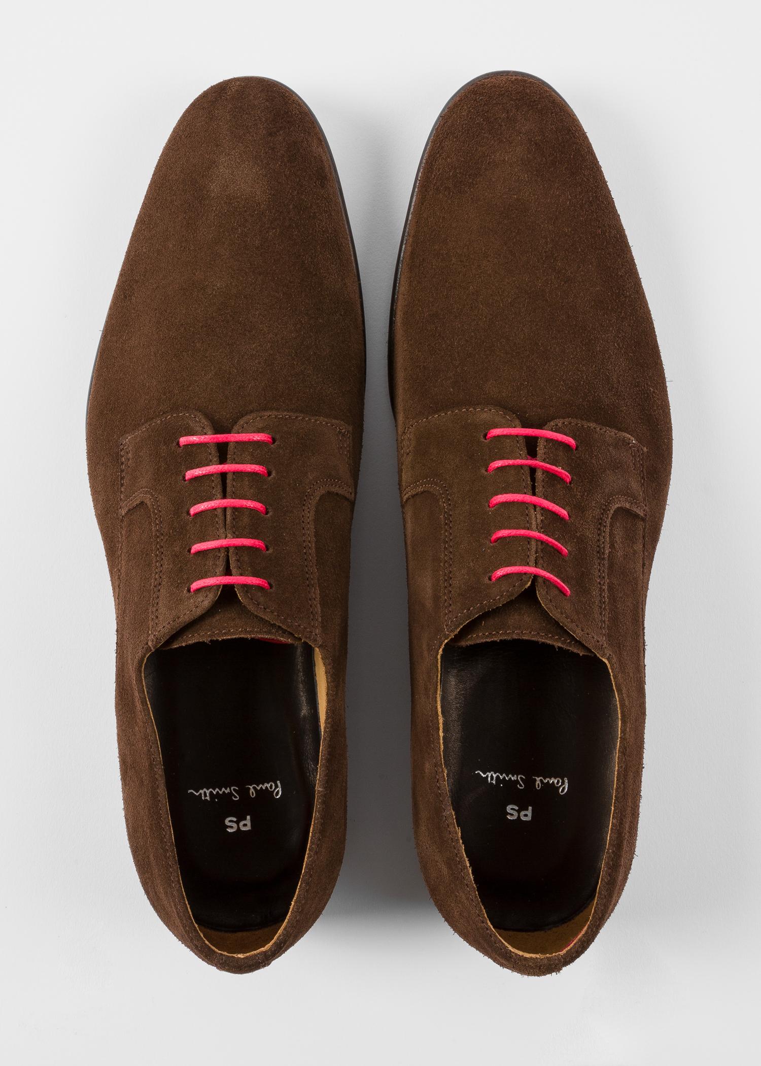 Paul Smith Chocolate Brown Suede Leather �gould� Derby Paul Smith Chocolate Brown Suede Leather �gould� Derby