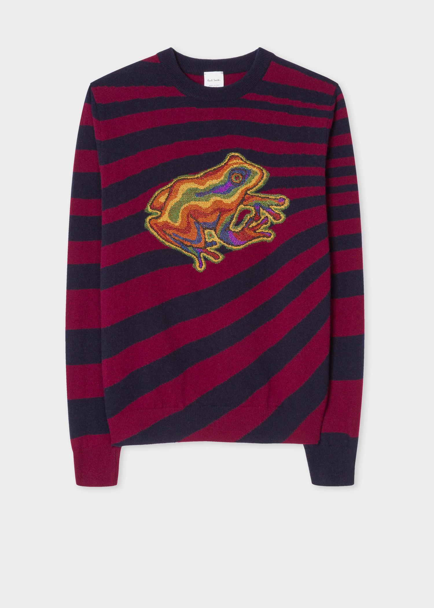 paul smith burgundy jumper