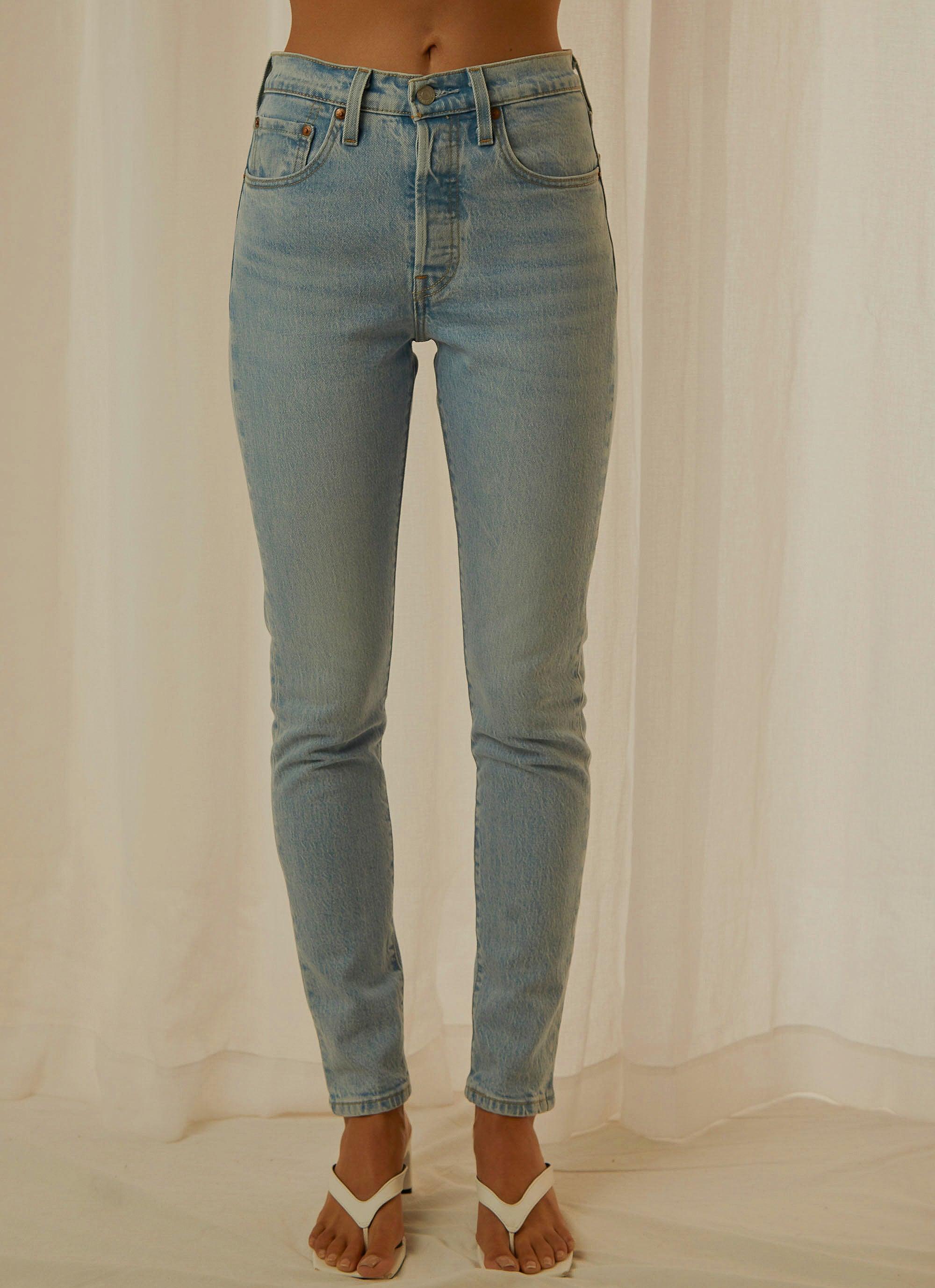 Levi's Denim 501 Skinny Jeans | Lyst UK