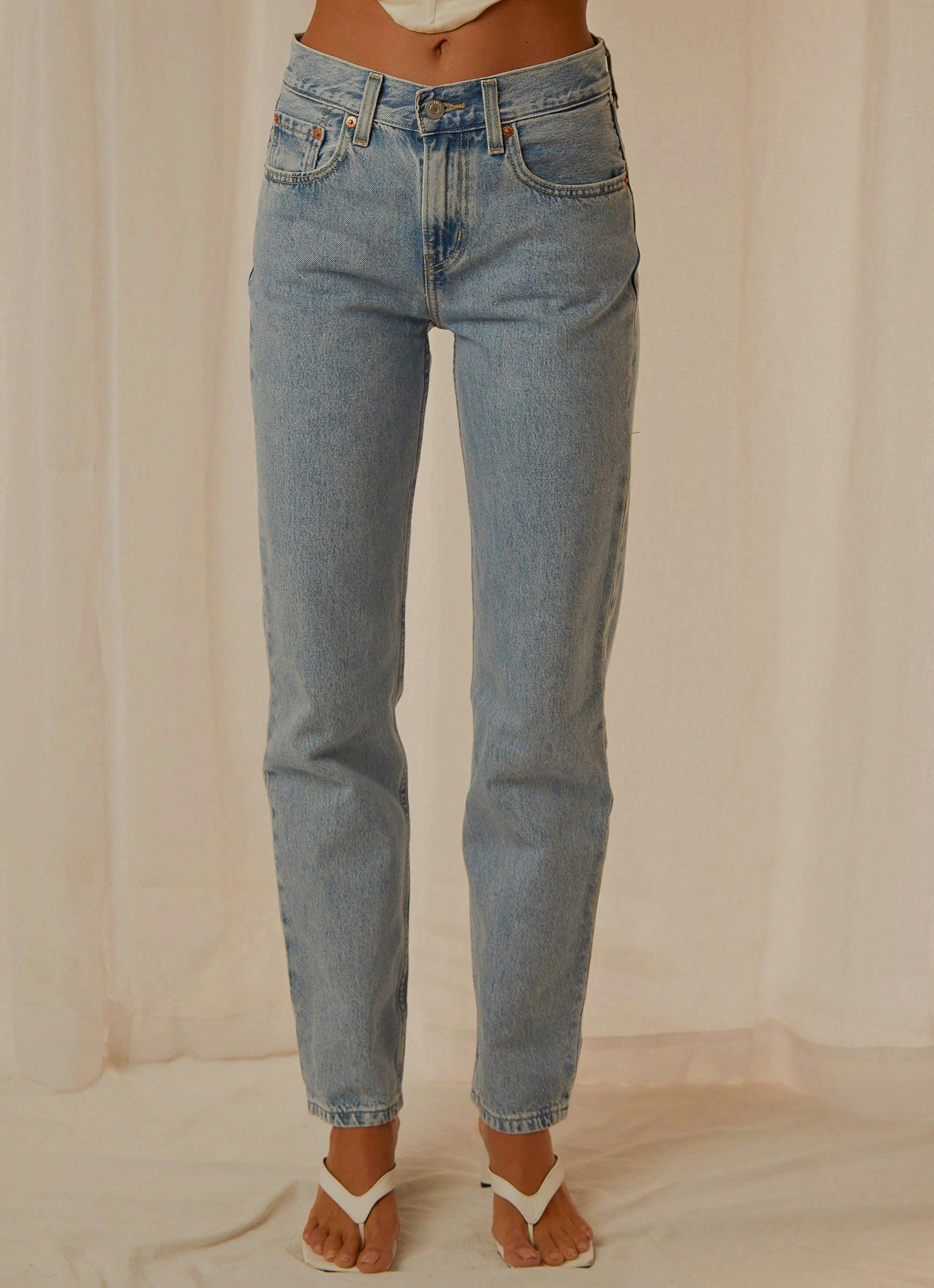 Levi's Denim Low Pro Charlie Jeans in 