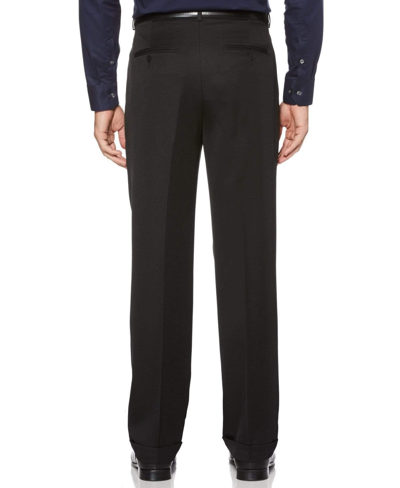 big and tall pleated pants