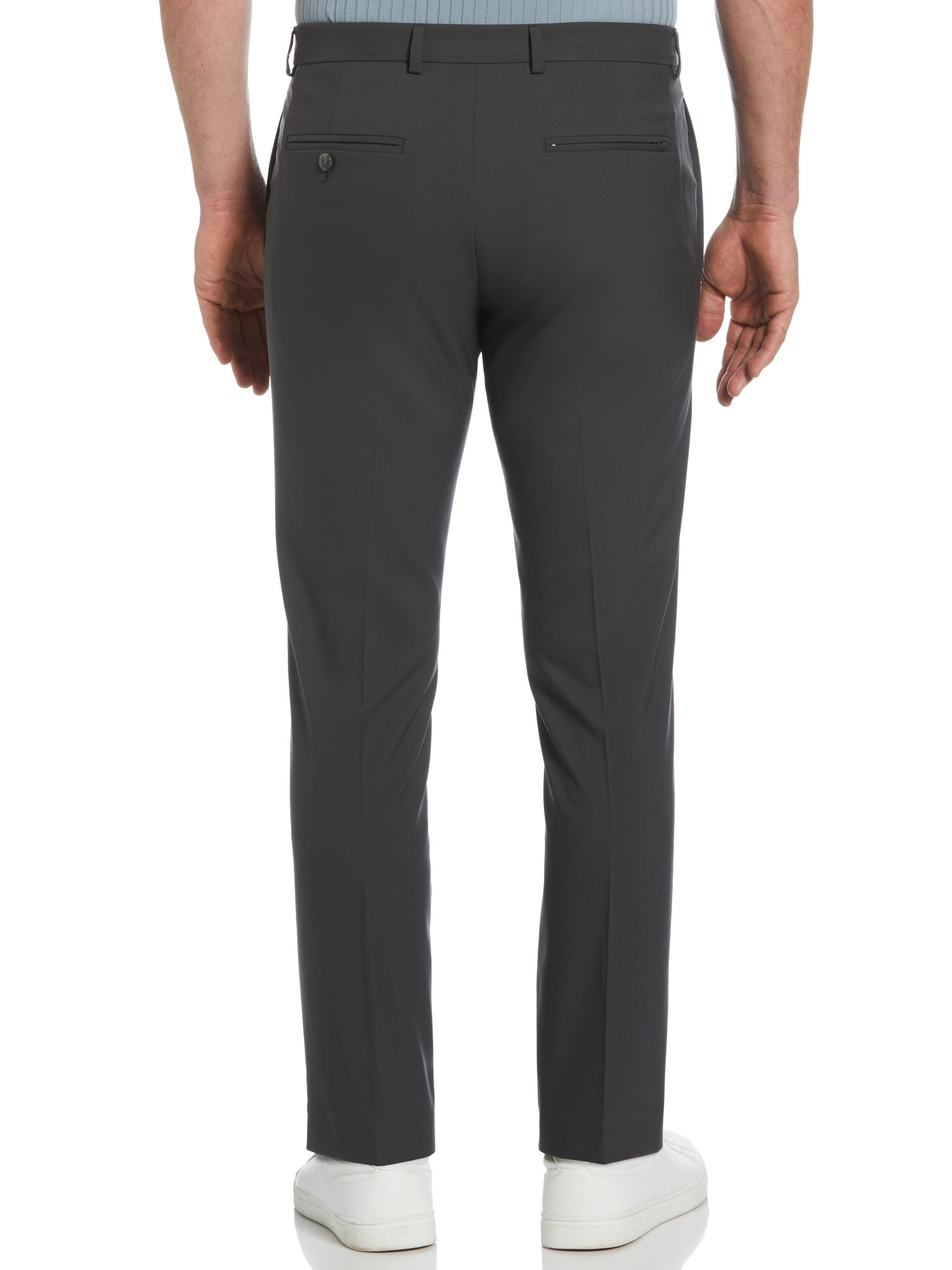 fitted lace wedding dress Slim Micro Print Suit Pant  Perry Ellis