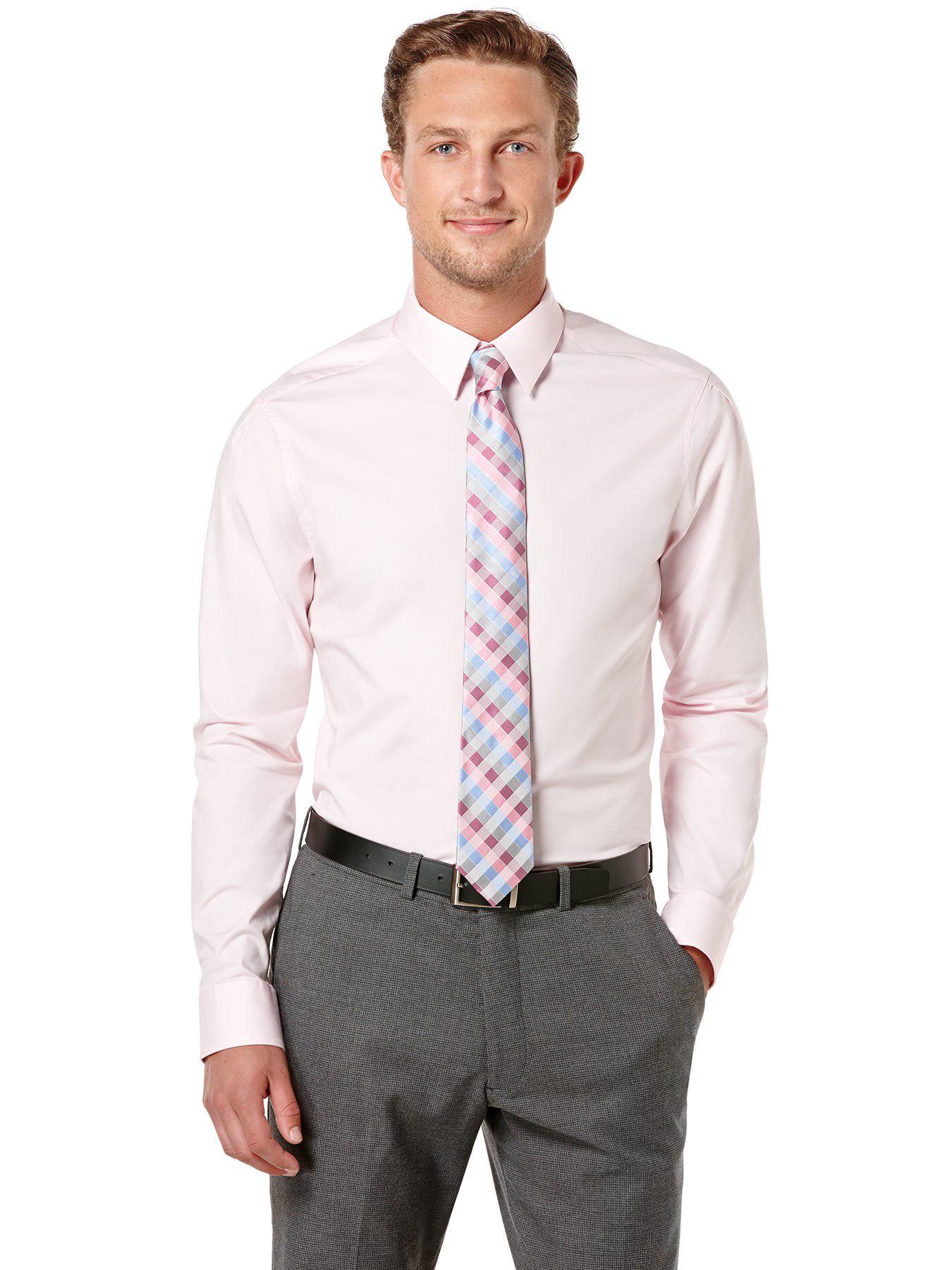 perry ellis slim fit dress shirts