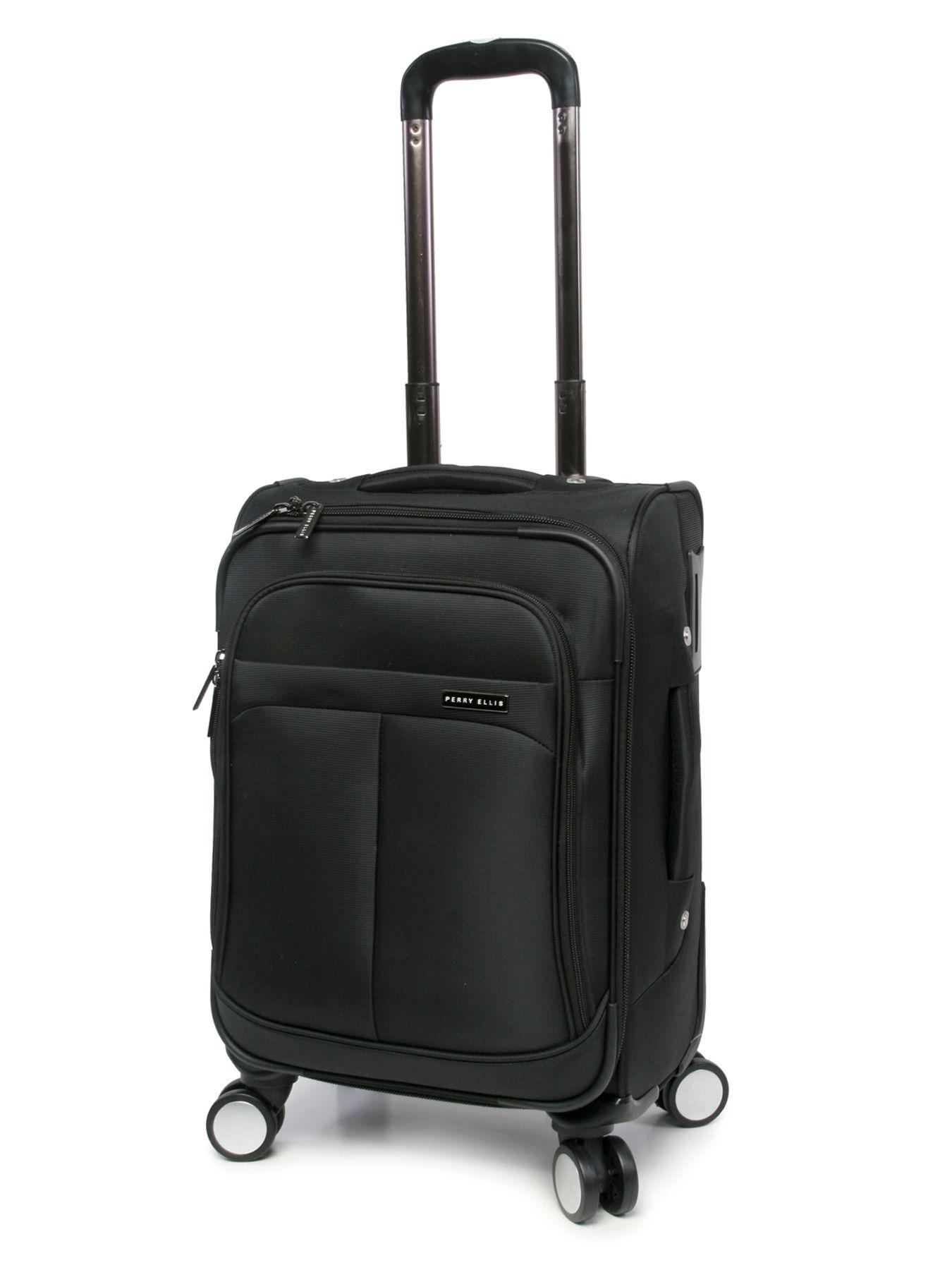 Perry Ellis 21 Prodigy Carry-on Luggage in Black for Men | Lyst