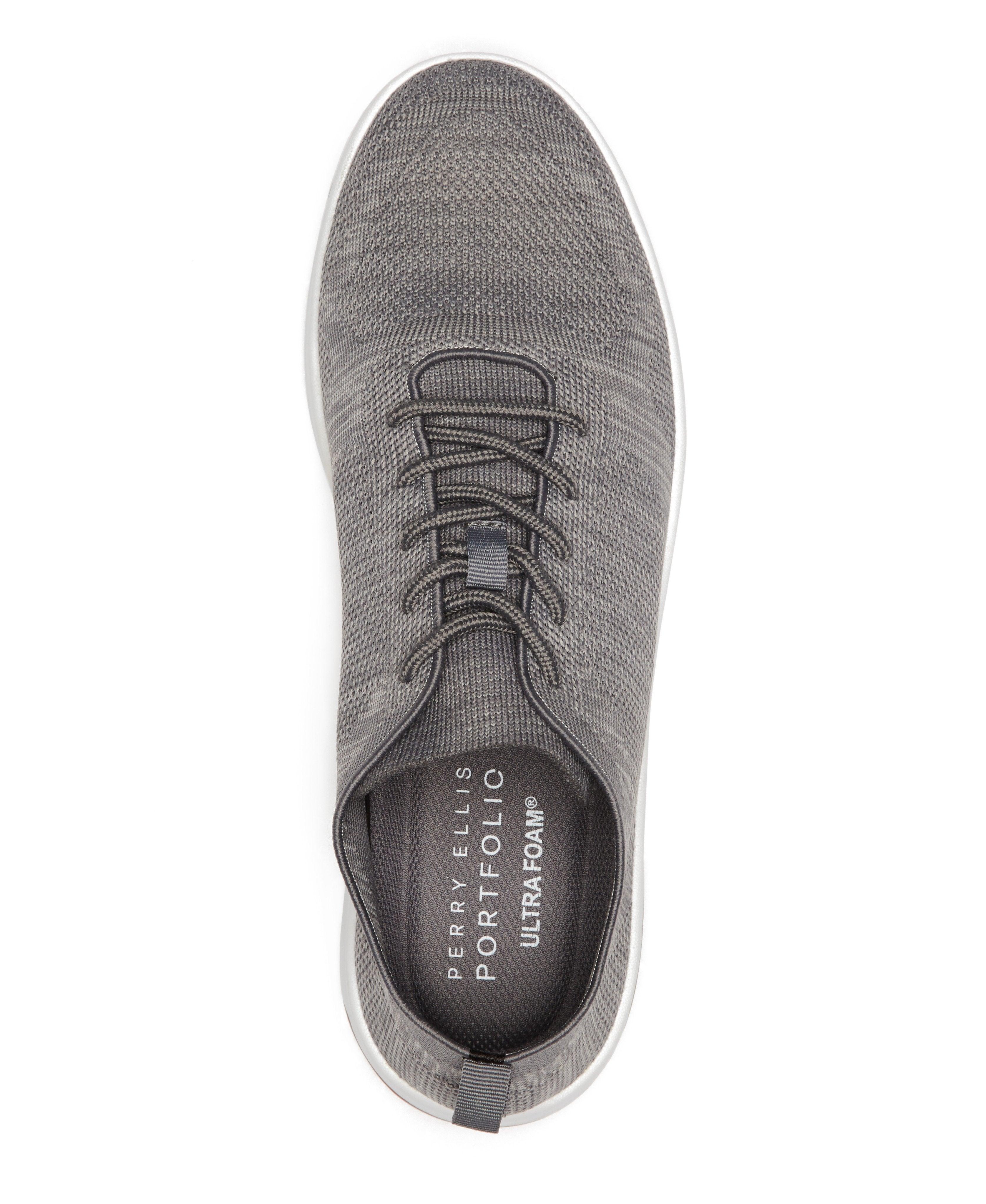 Perry Ellis Tread Sneaker in Gray for Men | Lyst