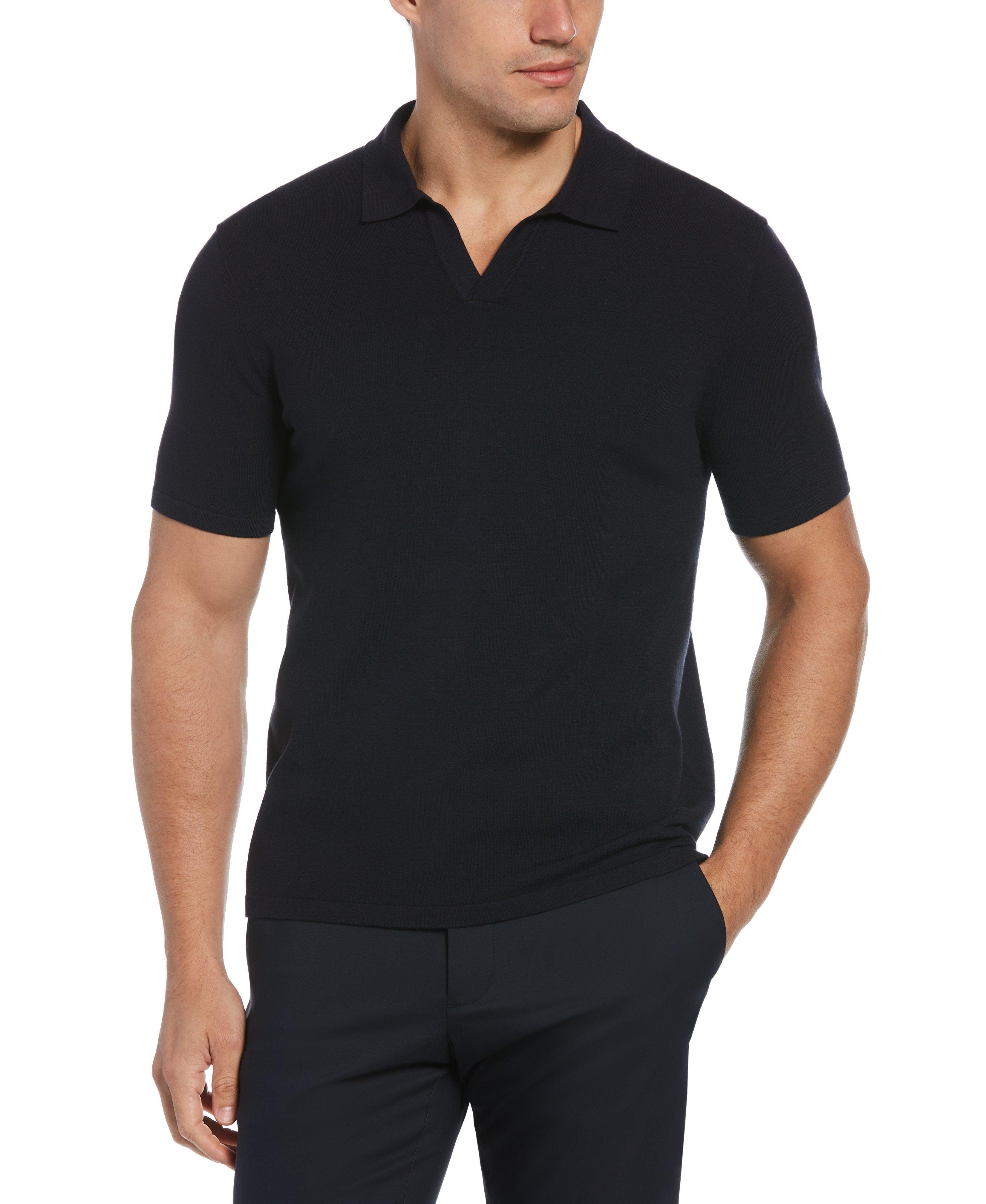 Perry Ellis Synthetic Solid Tech Knit 